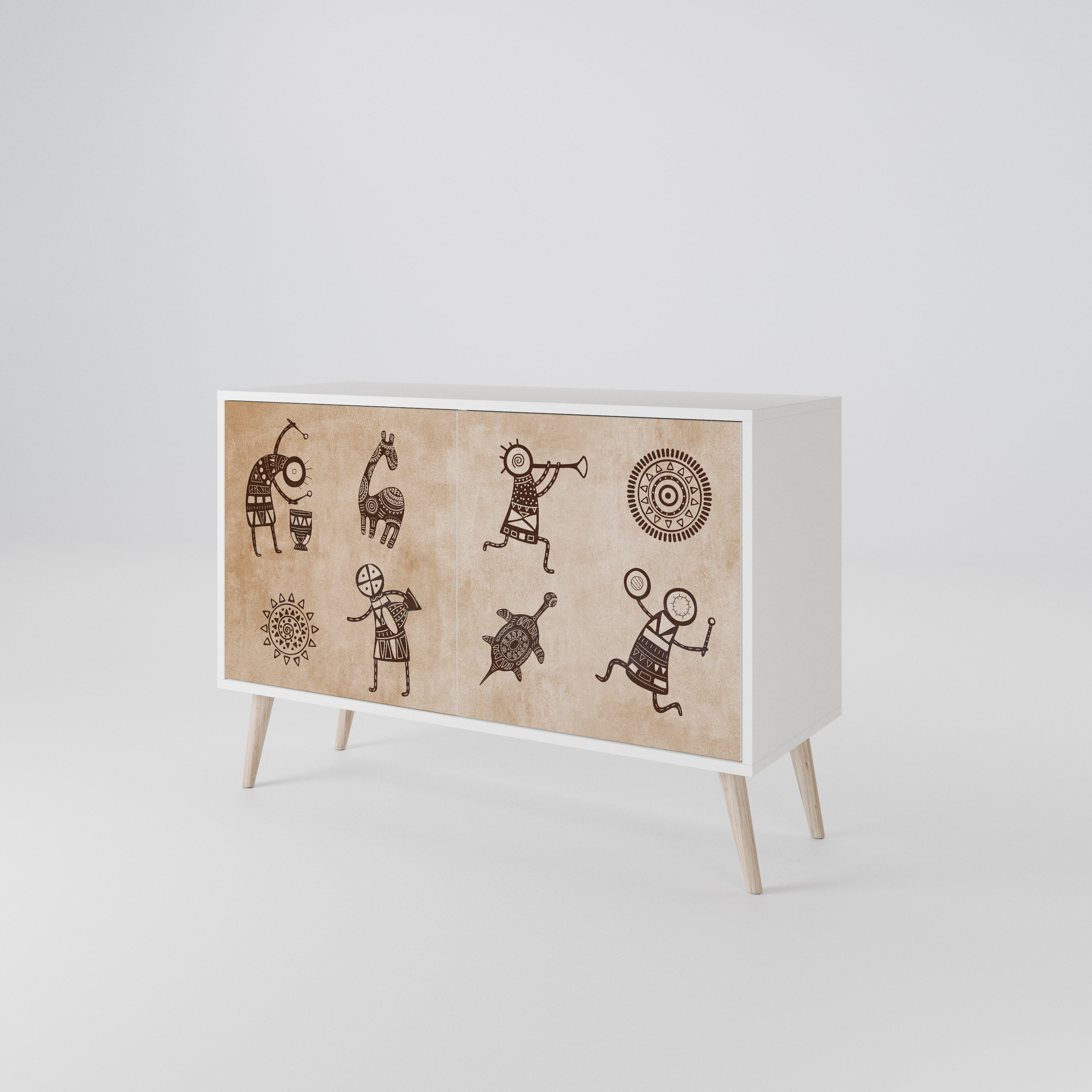 AFRICAN STYLE 2-türiges Sideboard