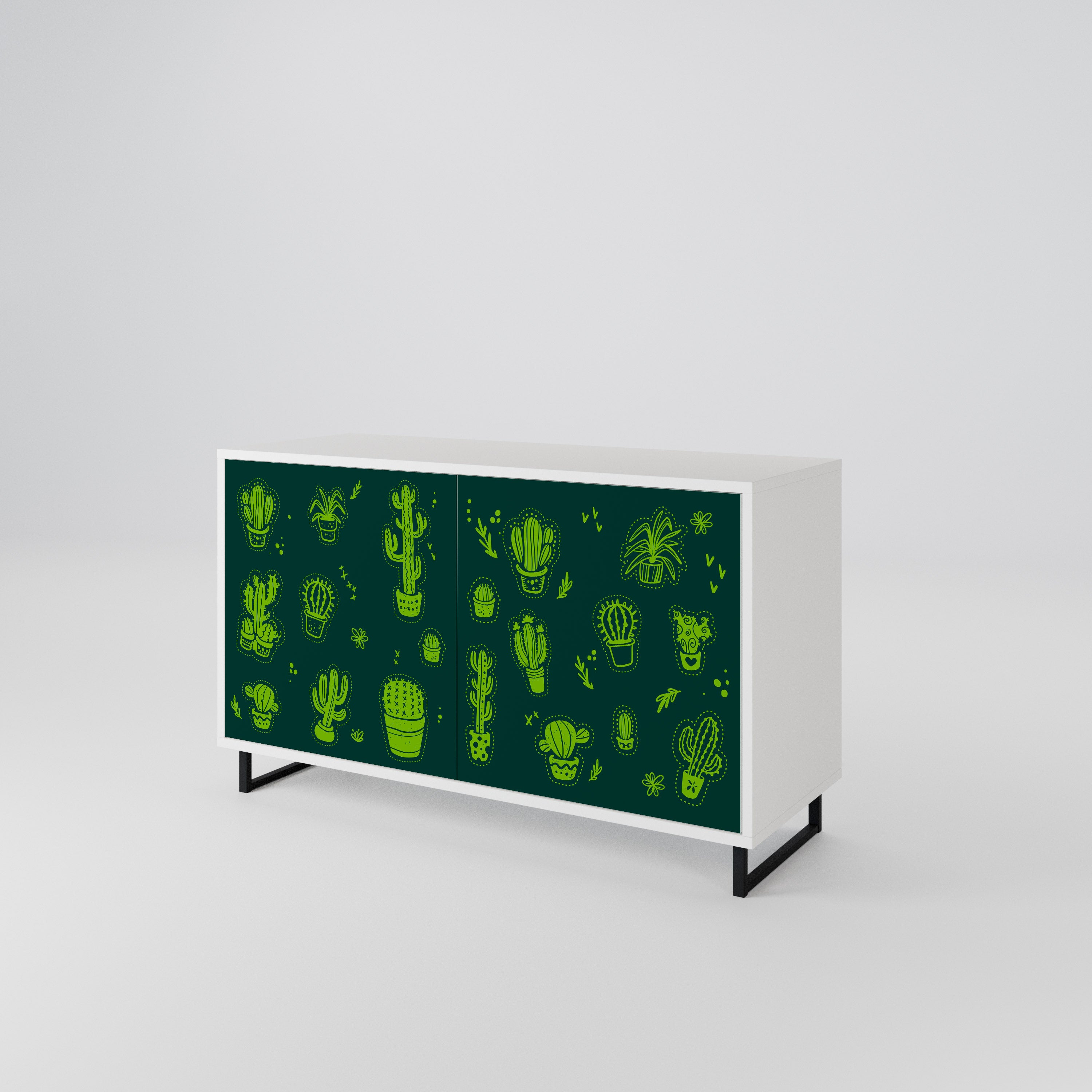 DESERT GREEN 2-türiges Sideboard