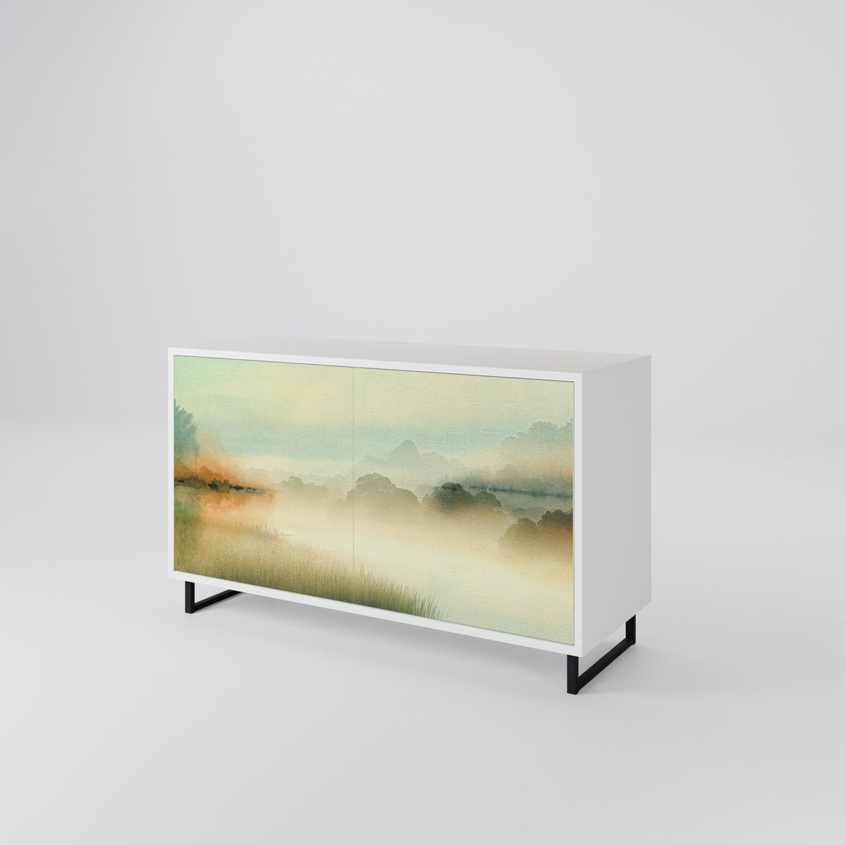 MORNING BY THE LAKE 2-türiges Sideboard