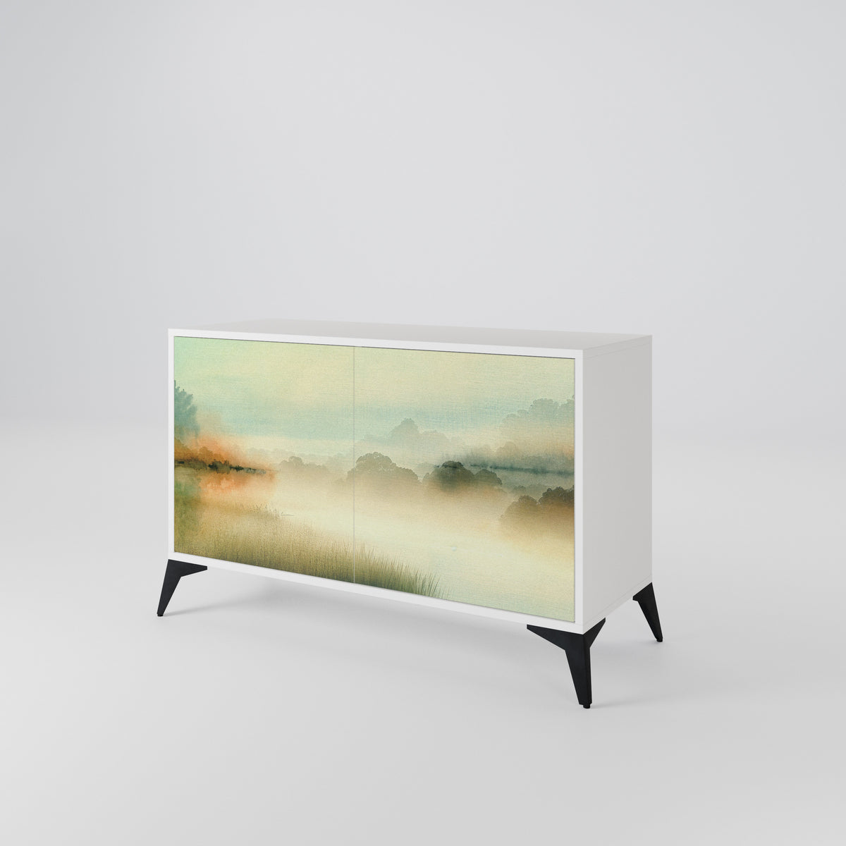 MORNING BY THE LAKE 2-türiges Sideboard
