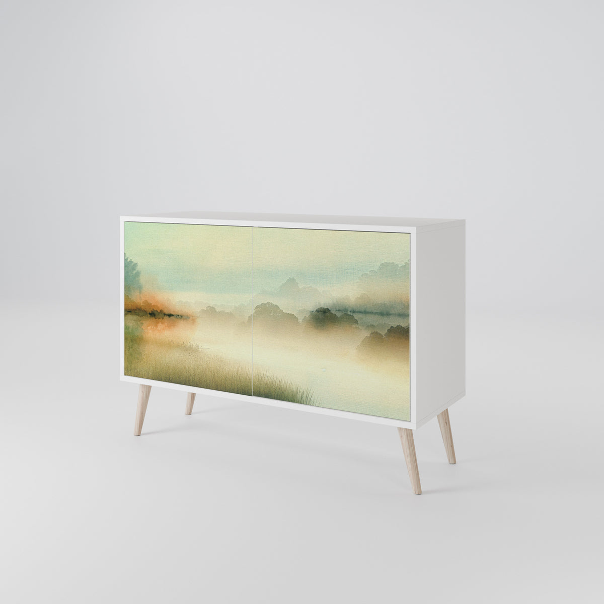 MORNING BY THE LAKE 2-türiges Sideboard