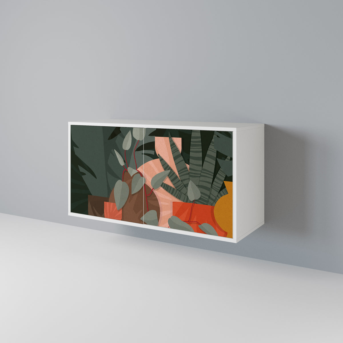 TROPICAL COMPOSITION 2-türiges Sideboard