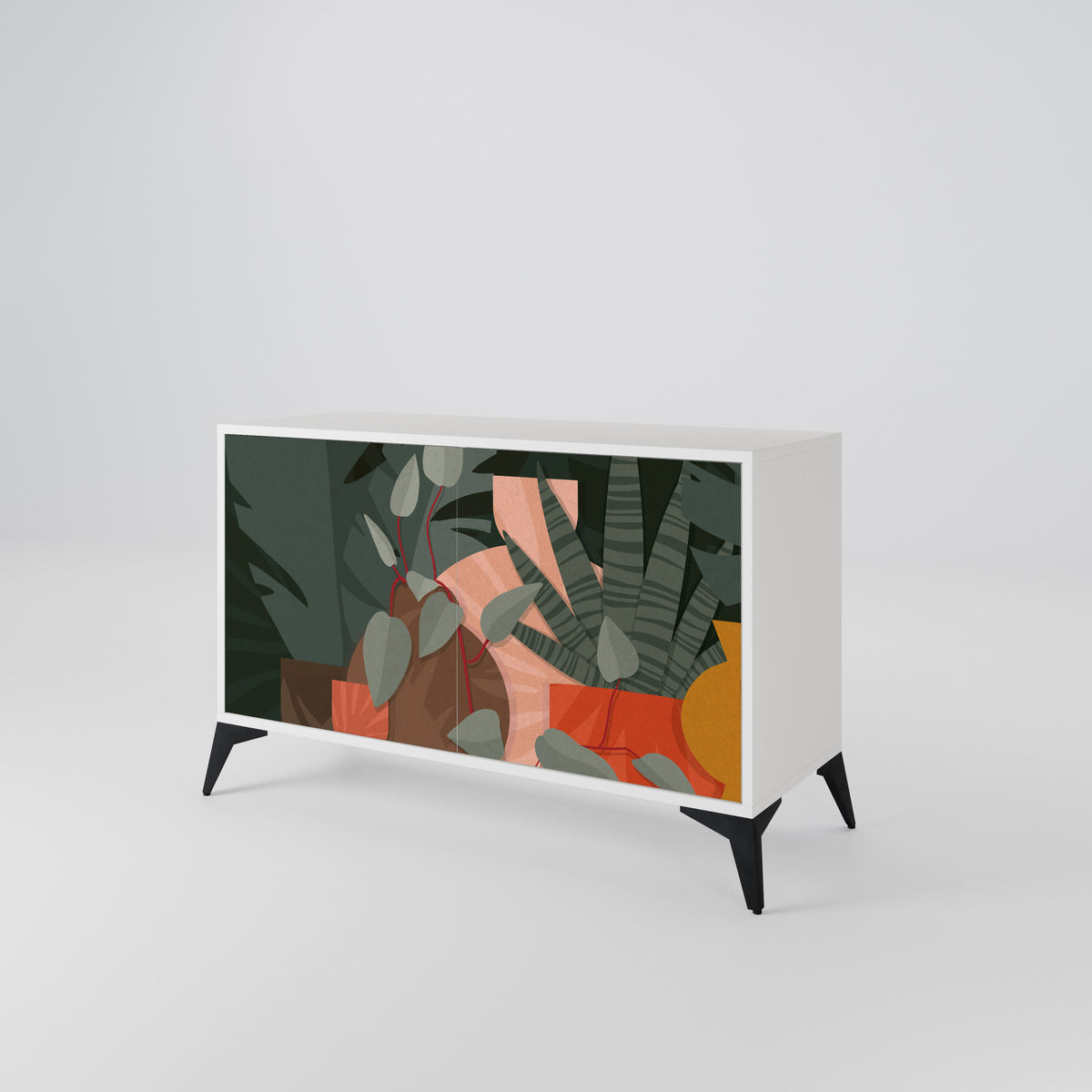 TROPICAL COMPOSITION 2-türiges Sideboard