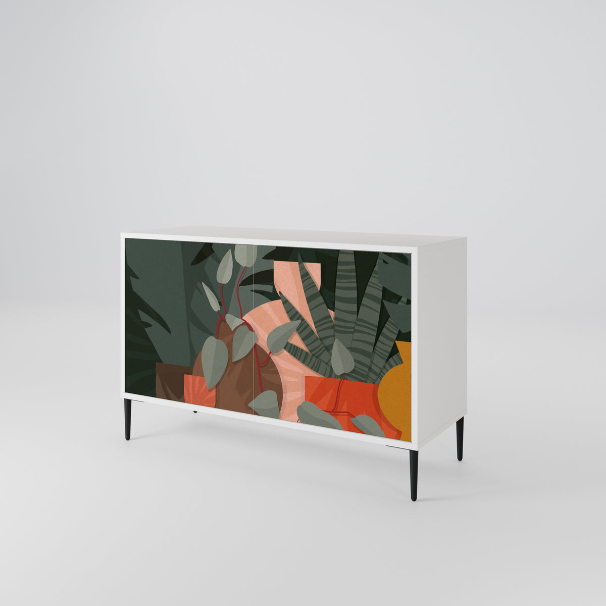 TROPICAL COMPOSITION 2-türiges Sideboard