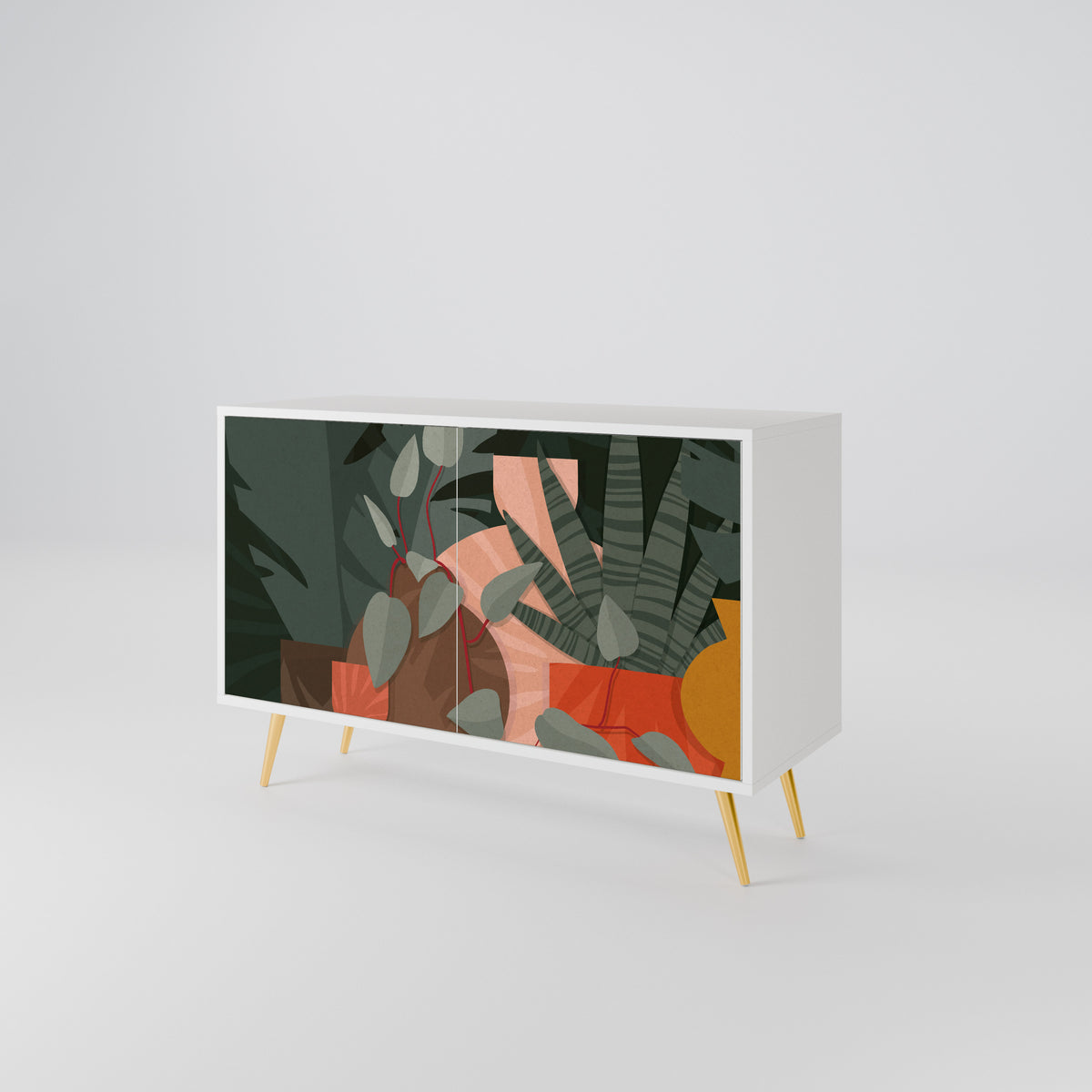 TROPICAL COMPOSITION 2-türiges Sideboard