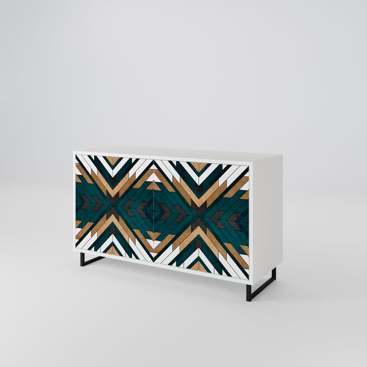 ARTISTIC GEOMETRY 2-türiges Sideboard