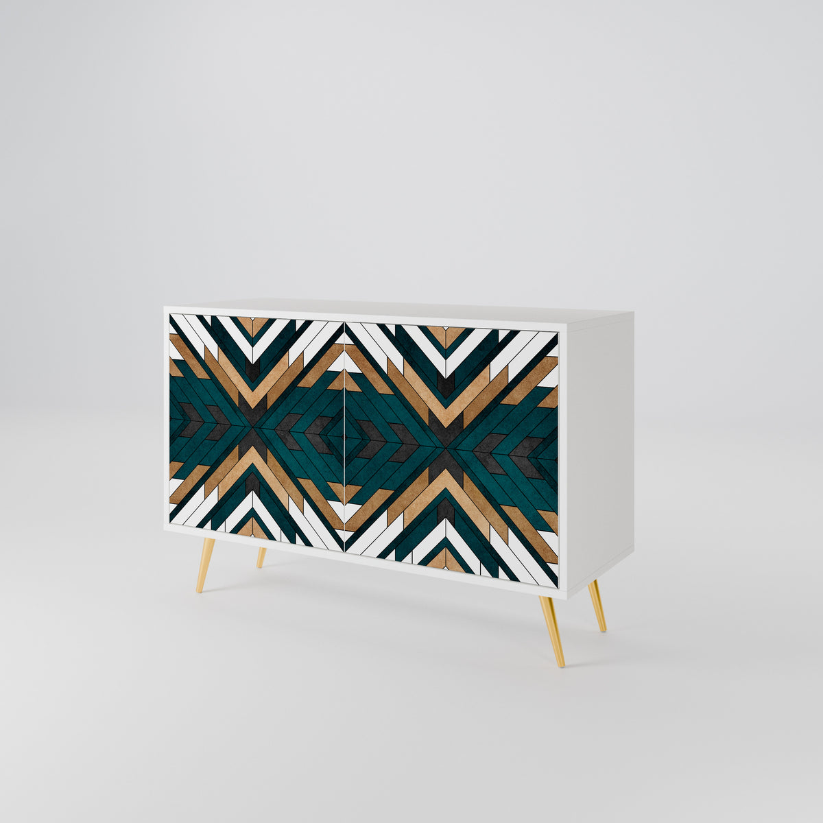 ARTISTIC GEOMETRY 2-türiges Sideboard