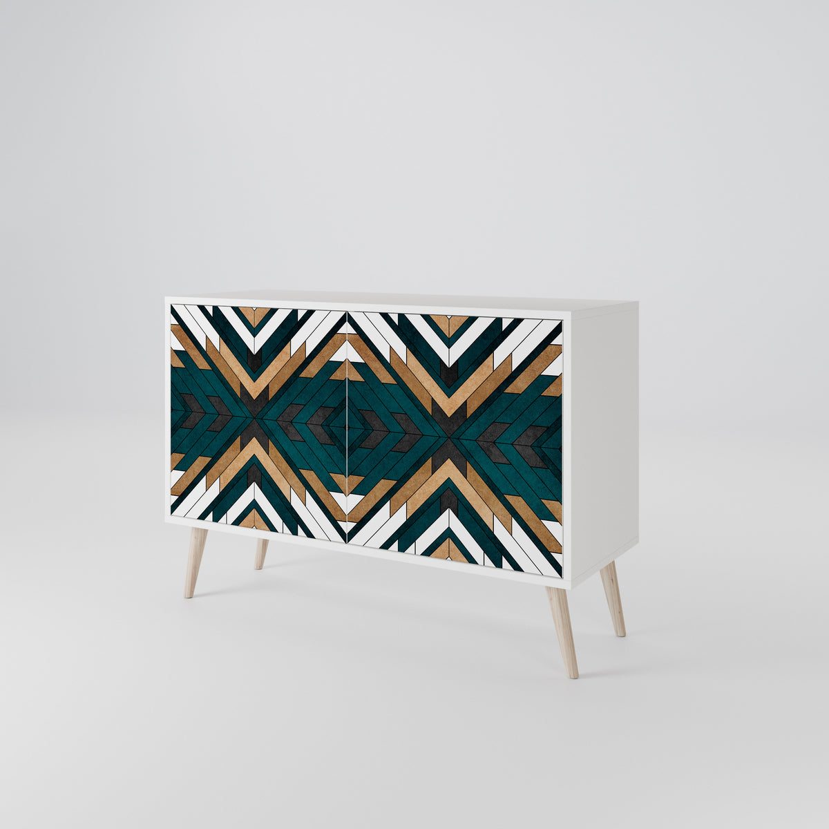 ARTISTIC GEOMETRY 2-türiges Sideboard