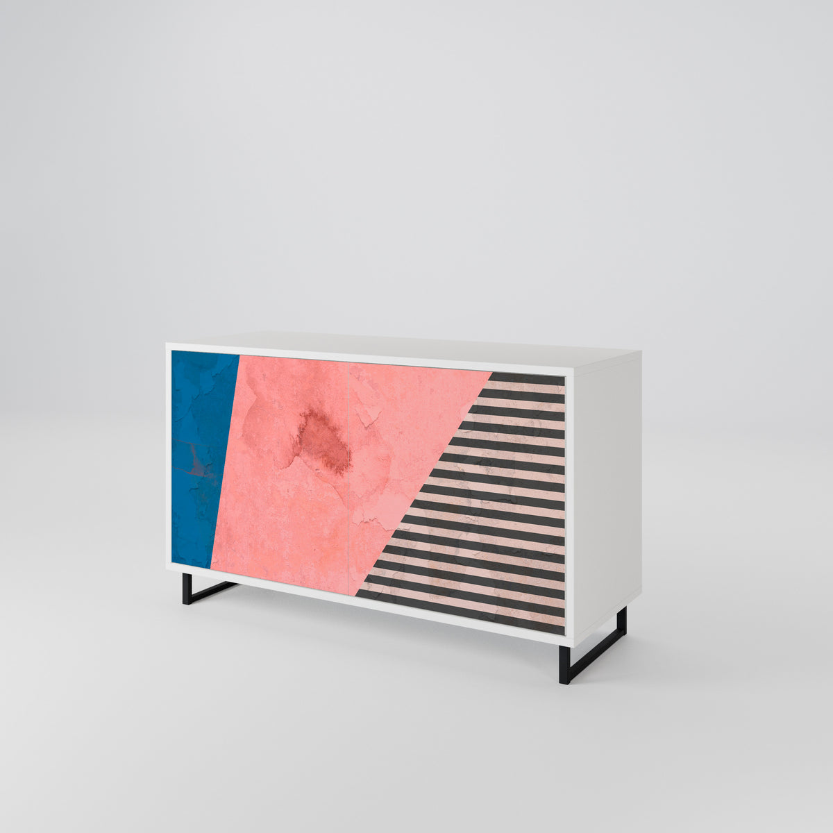 GLAMOROUS STRIPE 2-türiges Sideboard