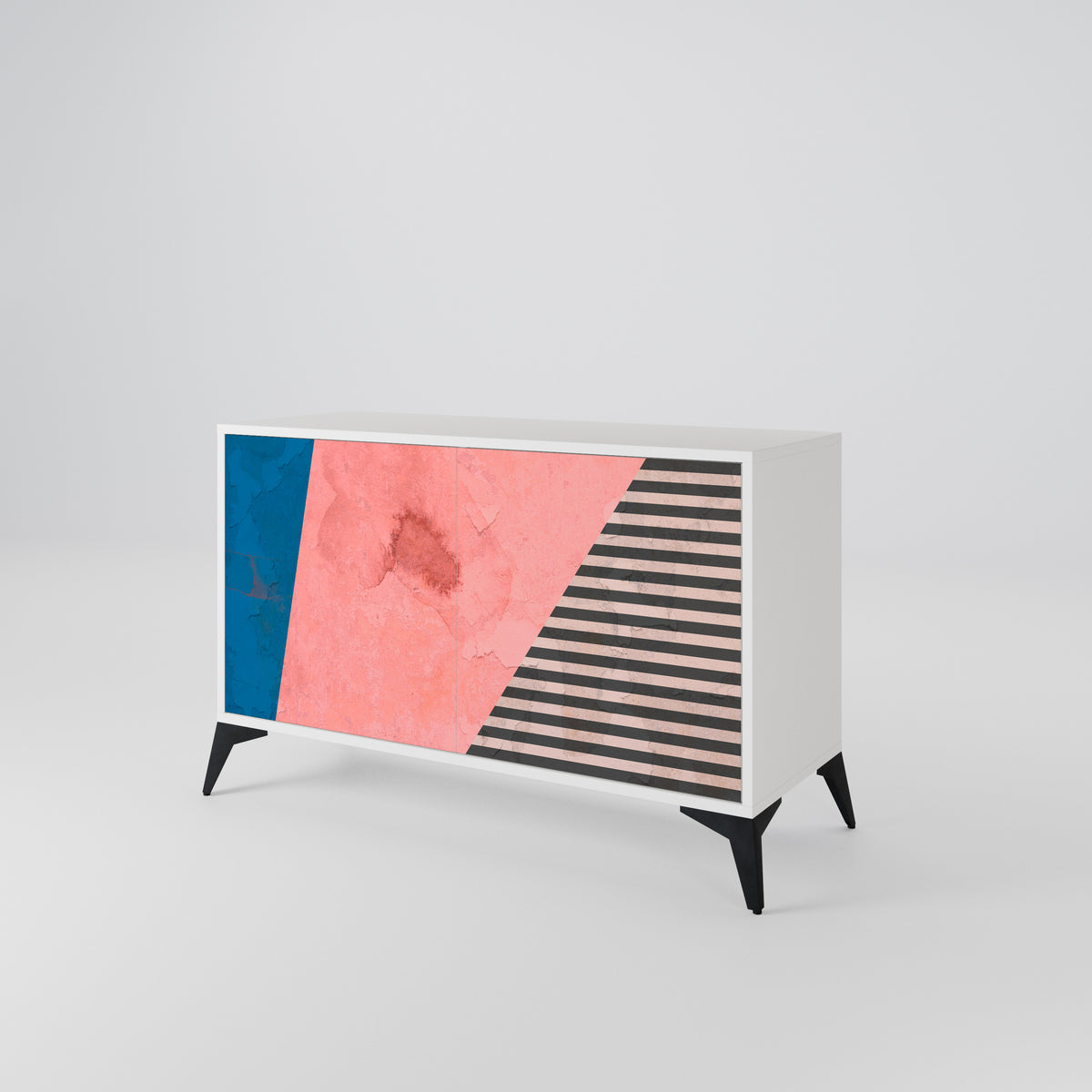 GLAMOROUS STRIPE 2-türiges Sideboard