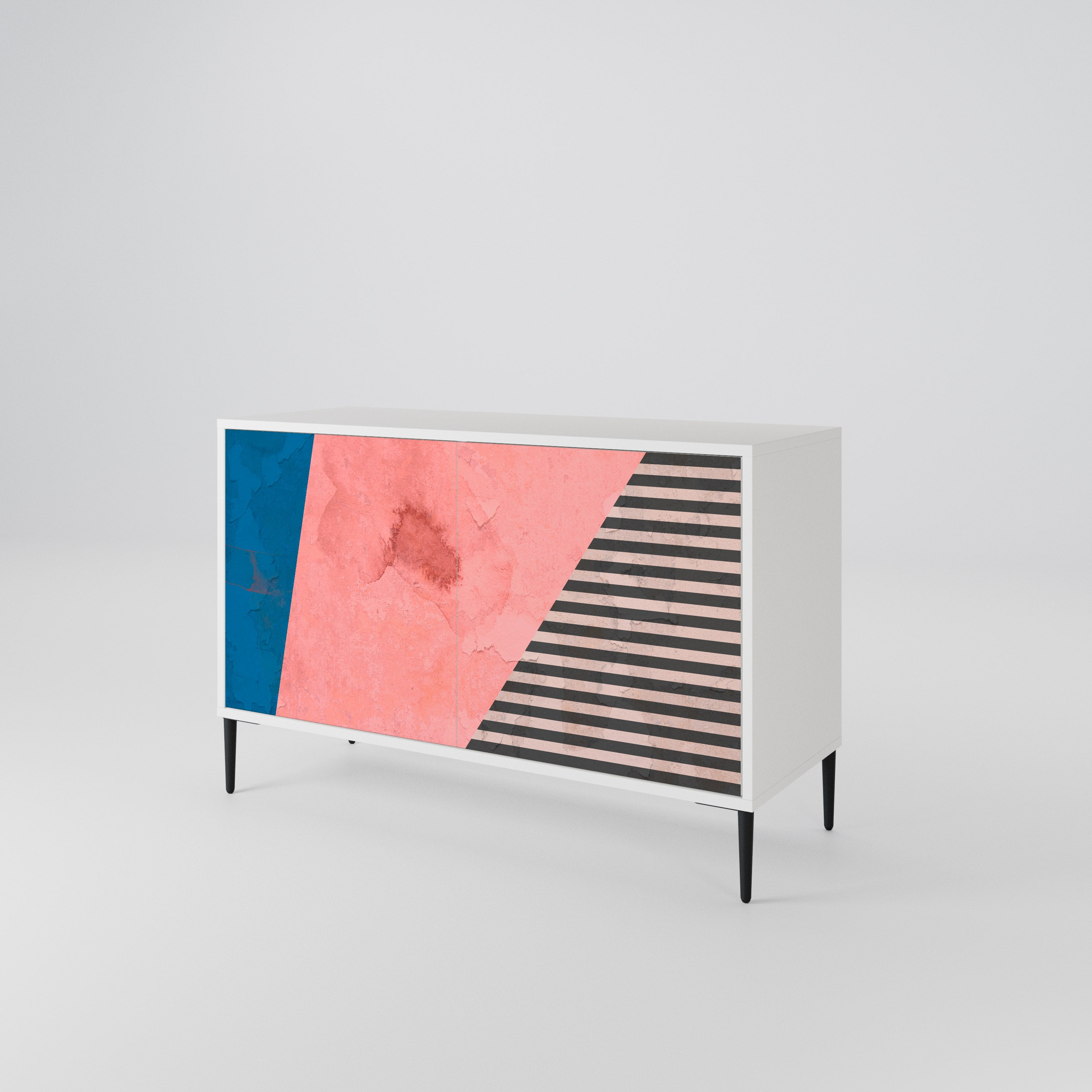 GLAMOROUS STRIPE 2-Door Sideboard