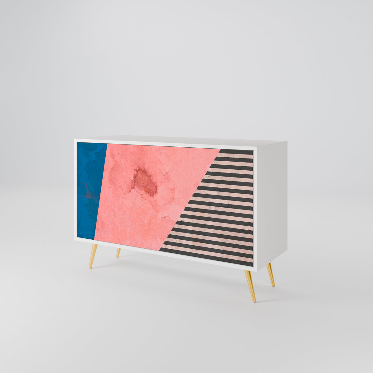 GLAMOROUS STRIPE 2-türiges Sideboard