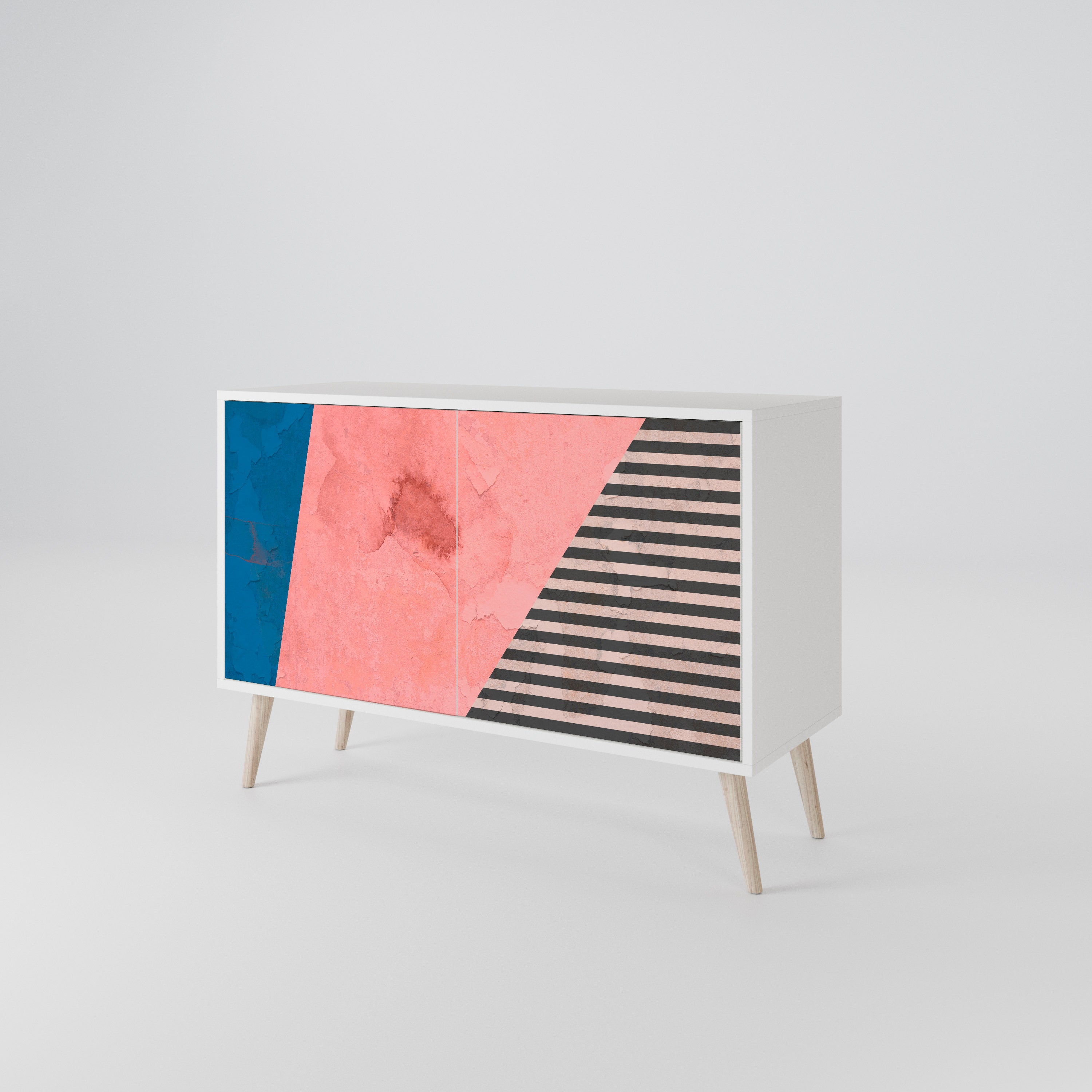 GLAMOROUS STRIPE 2-Door Sideboard