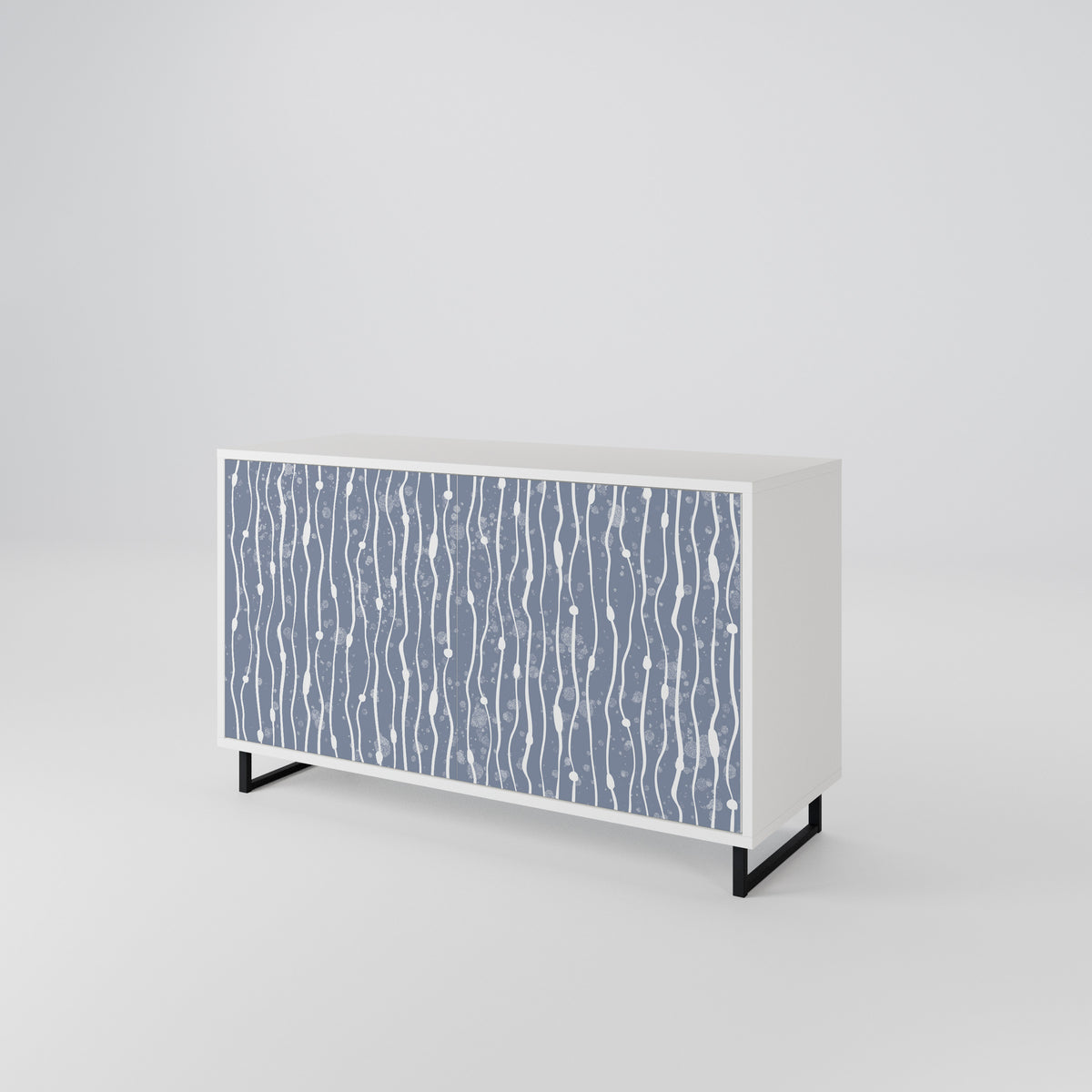GRAPHITE RAIN 2-türiges Sideboard