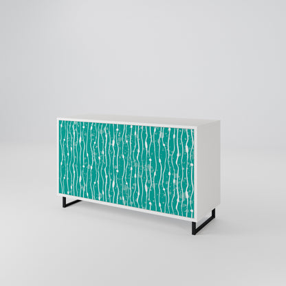 TURQUOISE RAIN 2-türiges Sideboard