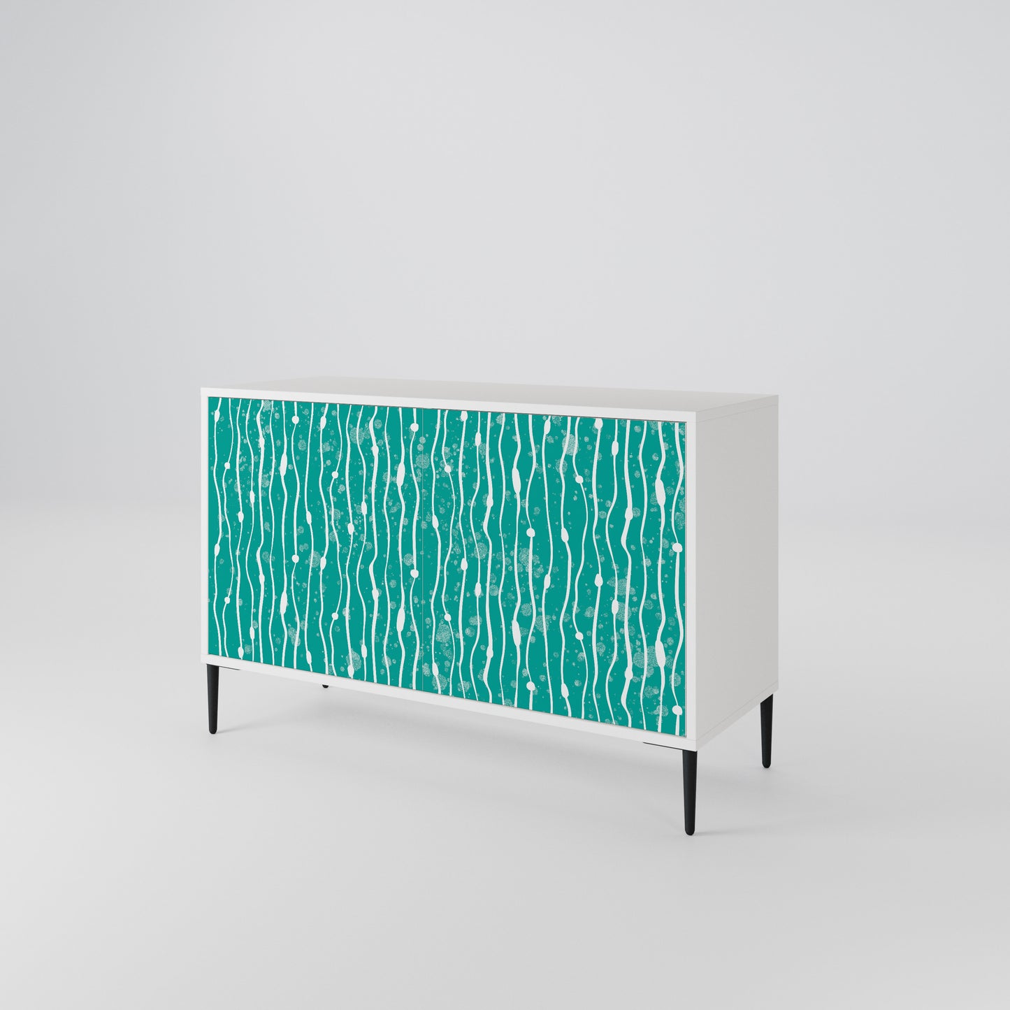 TURQUOISE RAIN 2-türiges Sideboard