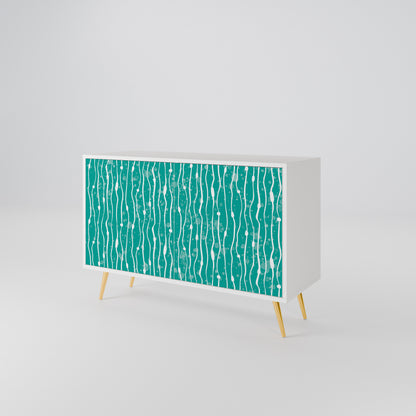 TURQUOISE RAIN 2-türiges Sideboard