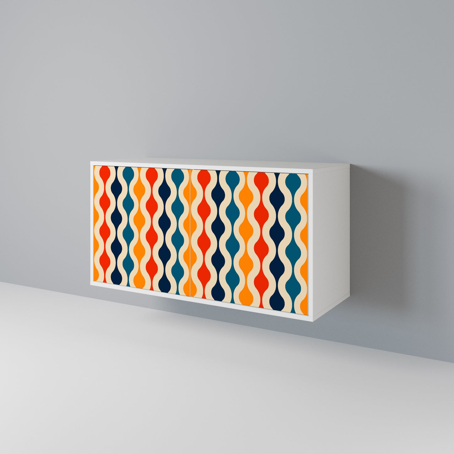 COLORFUL NOSTALGIA 2-türiges Sideboard
