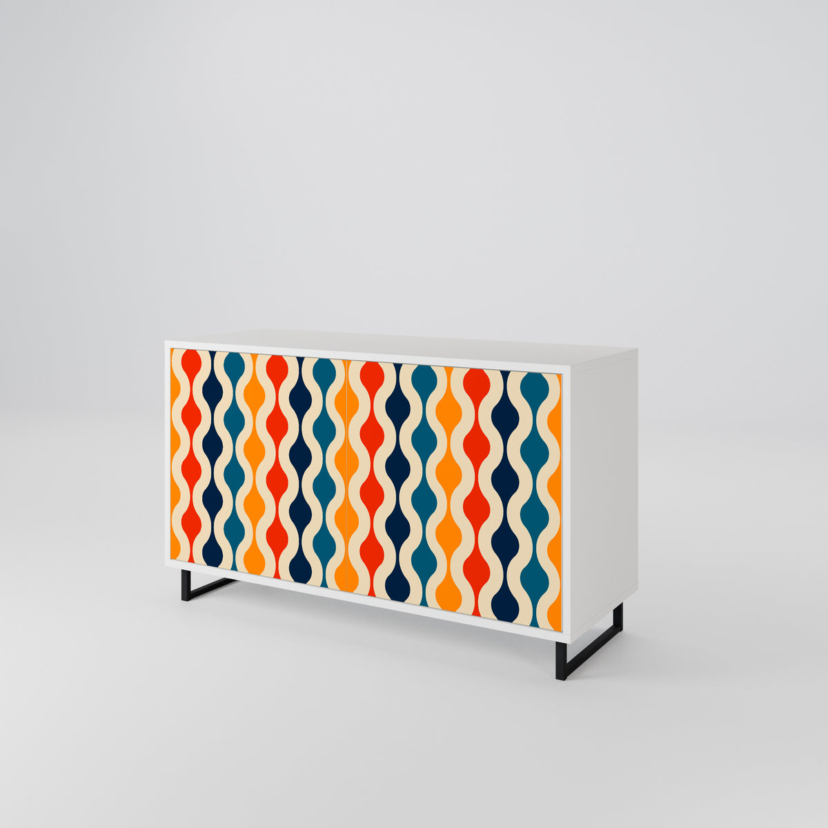 COLORFUL NOSTALGIA 2-türiges Sideboard