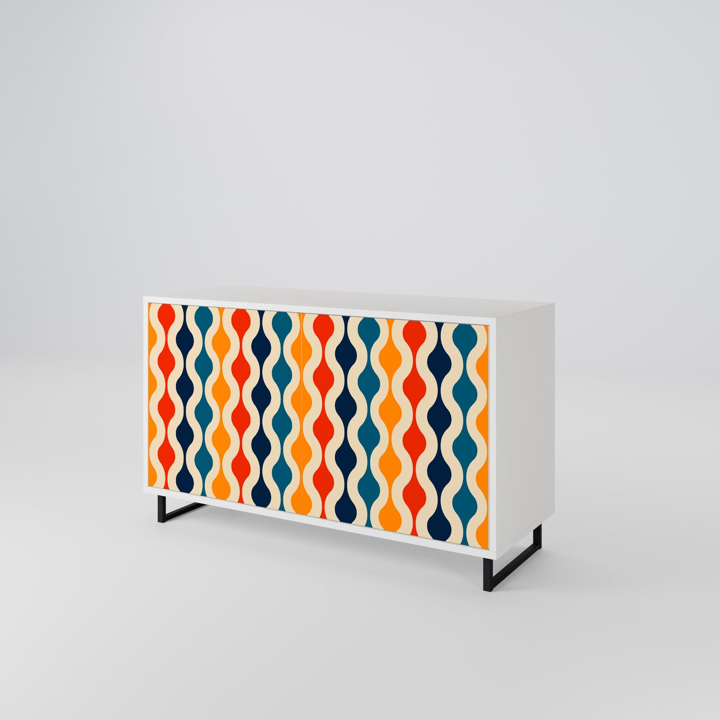 COLORFUL NOSTALGIA 2-türiges Sideboard
