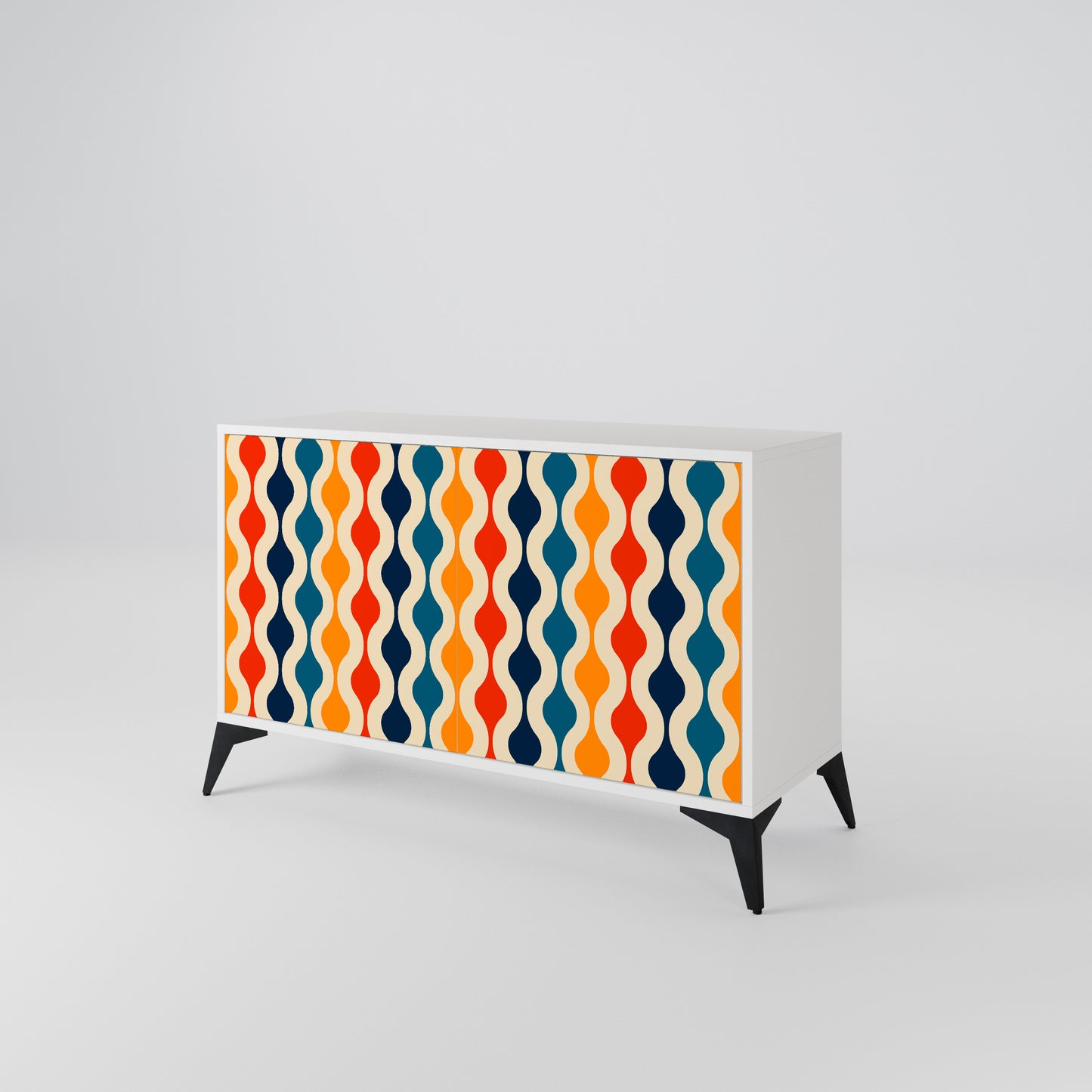 COLORFUL NOSTALGIA 2-türiges Sideboard