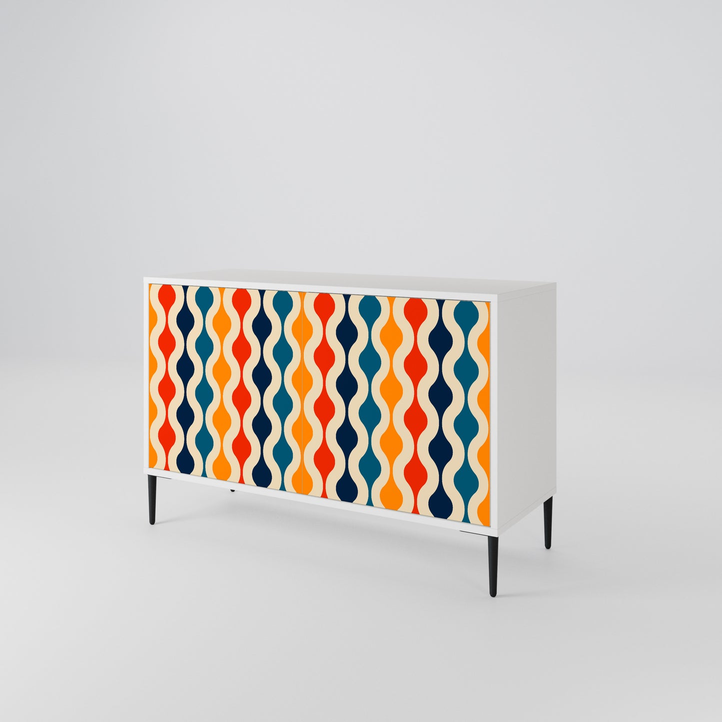 COLORFUL NOSTALGIA 2-türiges Sideboard