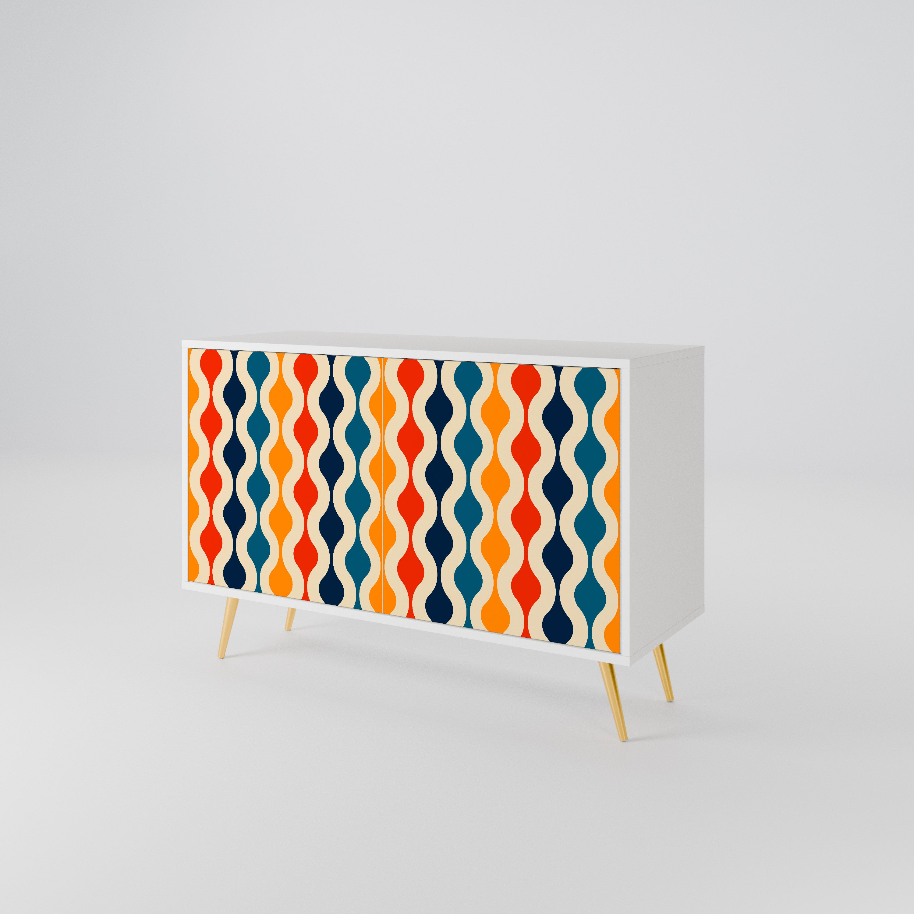 COLORFUL NOSTALGIA 2-Door Sideboard