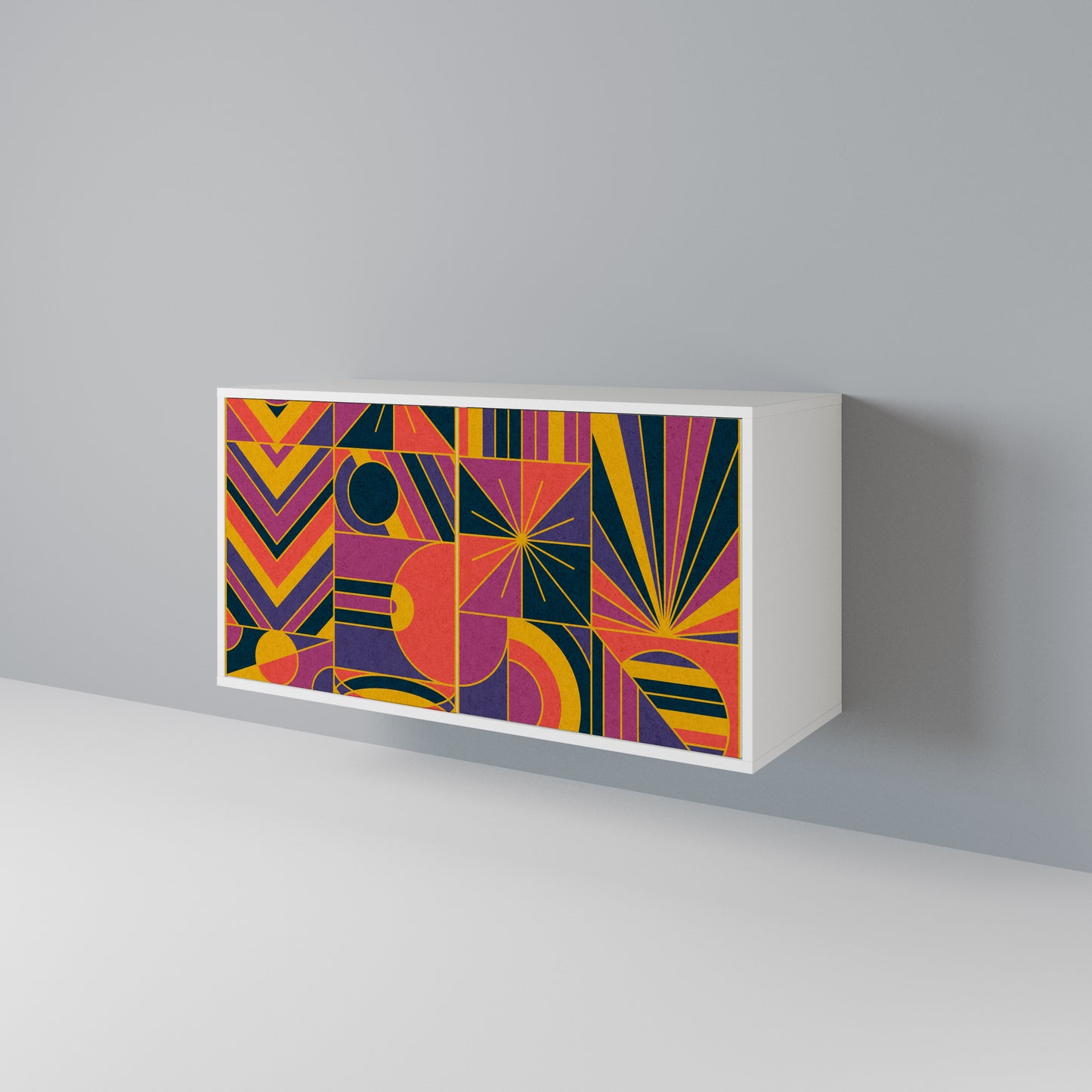 ELECTRIC PATTERNS 2-türiges Sideboard