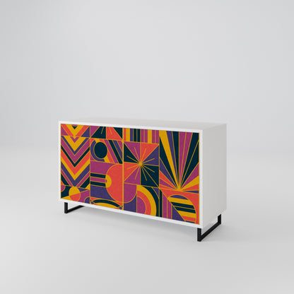 ELECTRIC PATTERNS 2-türiges Sideboard