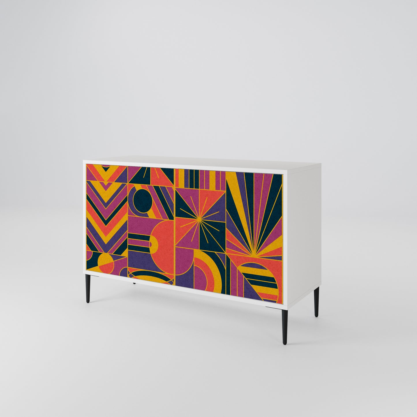 ELECTRIC PATTERNS 2-türiges Sideboard