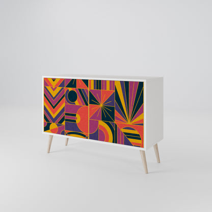 ELECTRIC PATTERNS 2-türiges Sideboard
