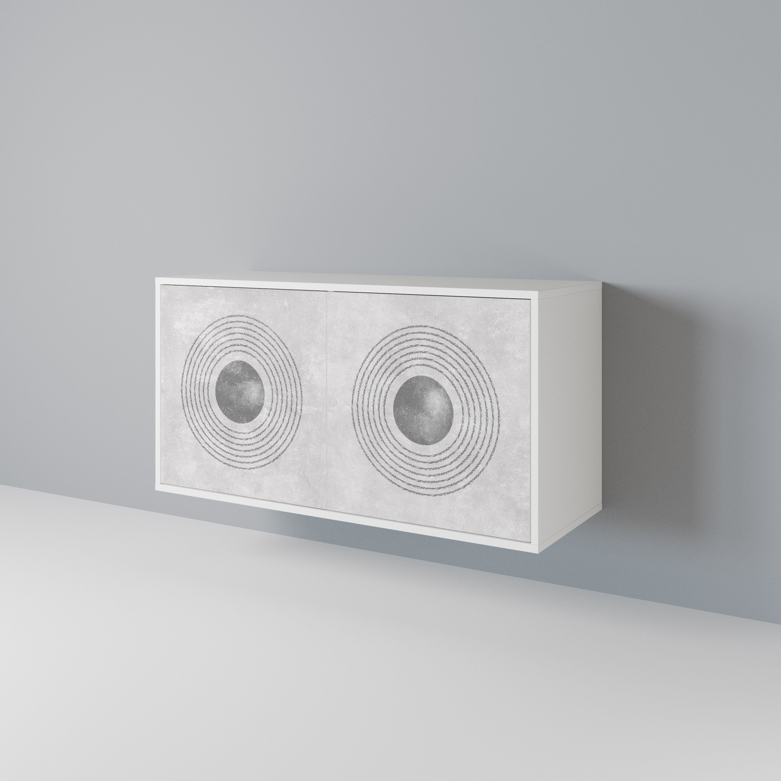 SOLID CIRCLES 2-türiges Sideboard