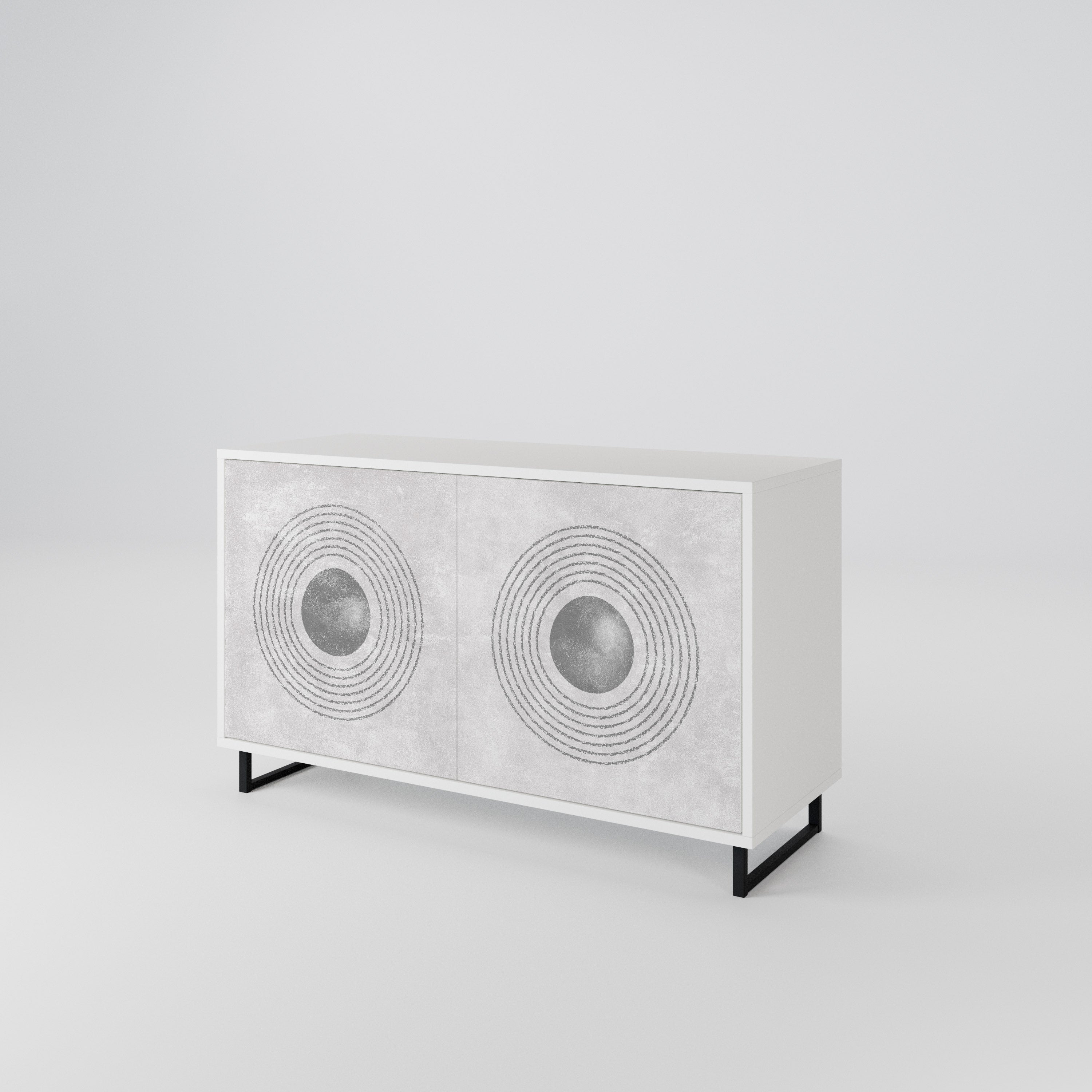 SOLID CIRCLES 2-türiges Sideboard