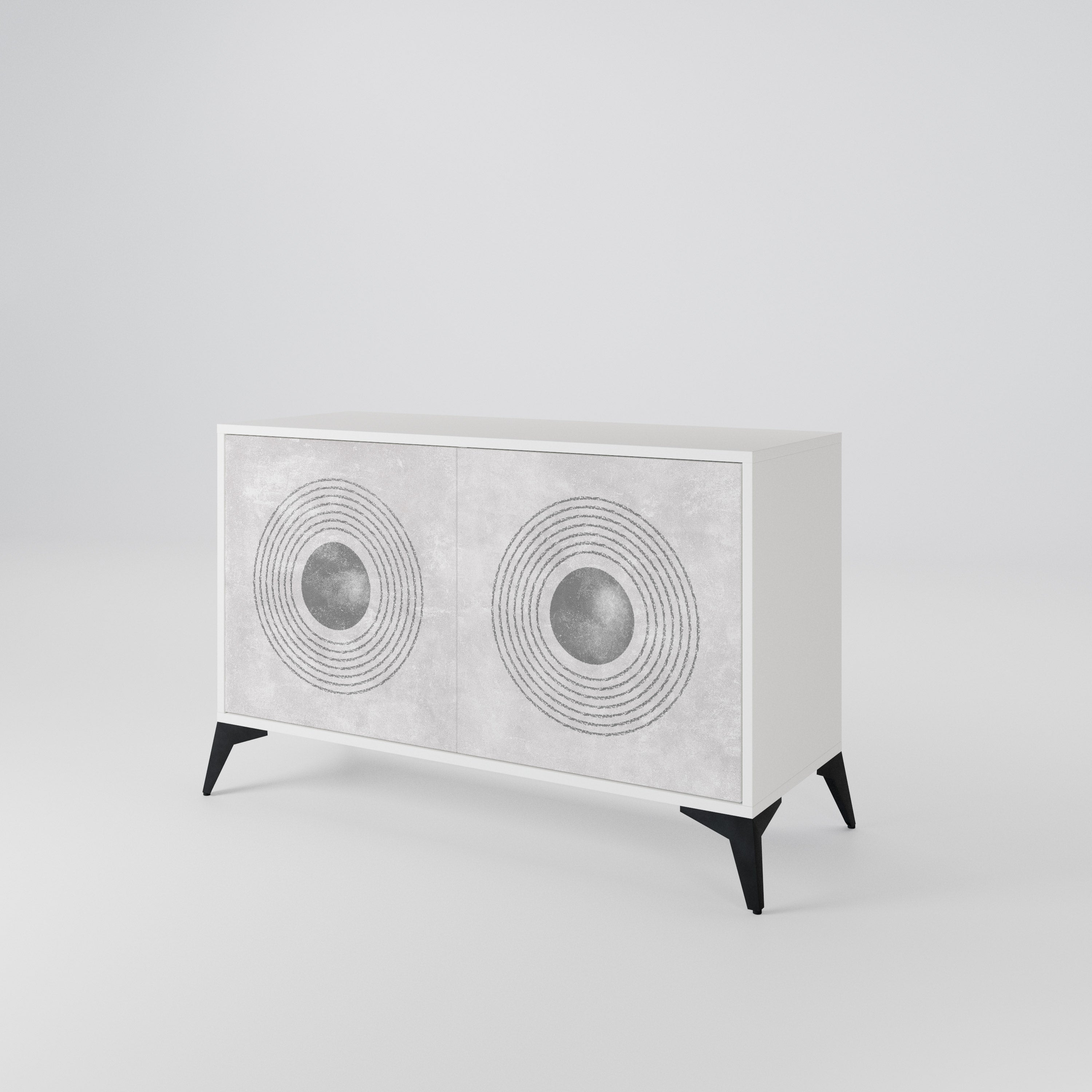 SOLID CIRCLES 2-türiges Sideboard