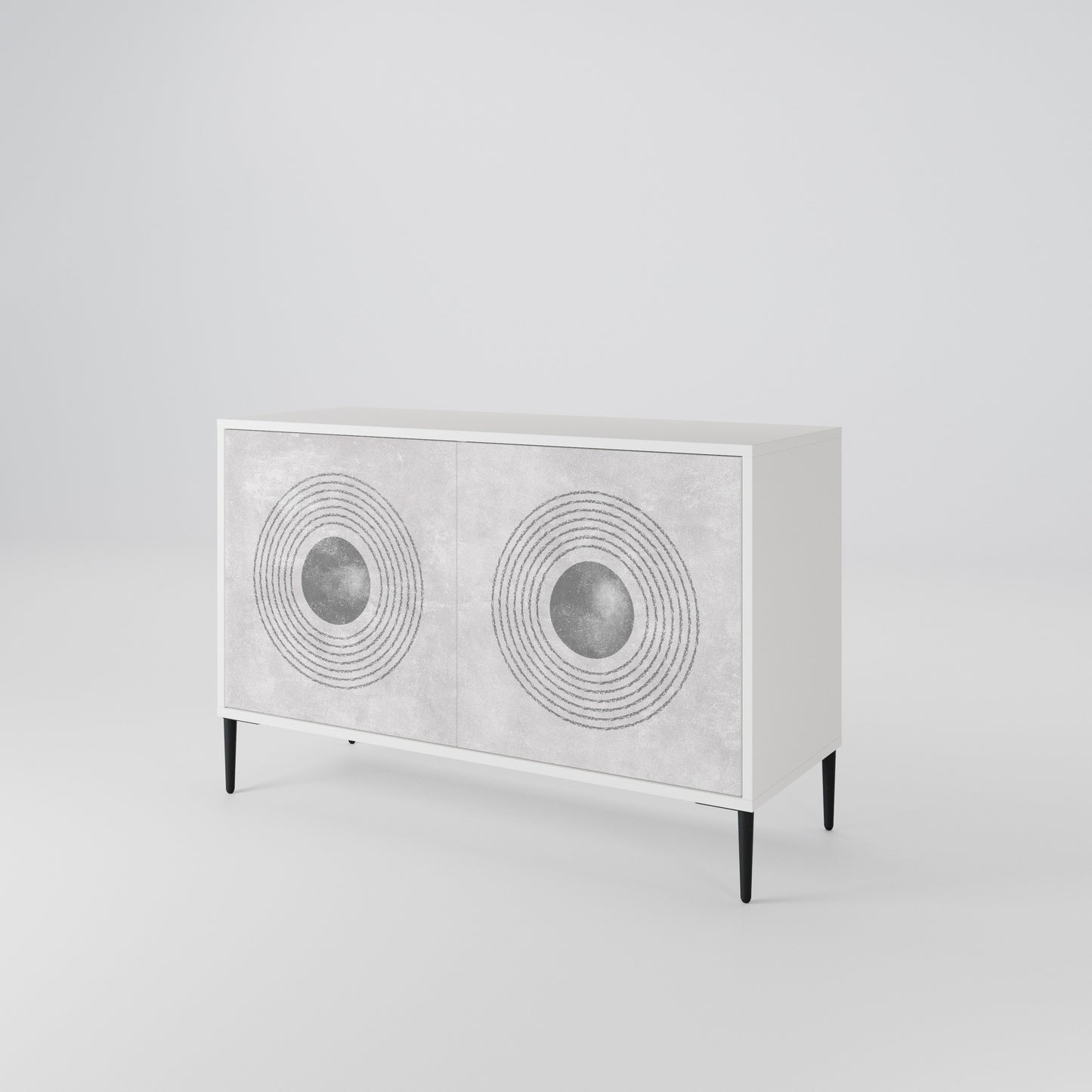 SOLID CIRCLES 2-türiges Sideboard