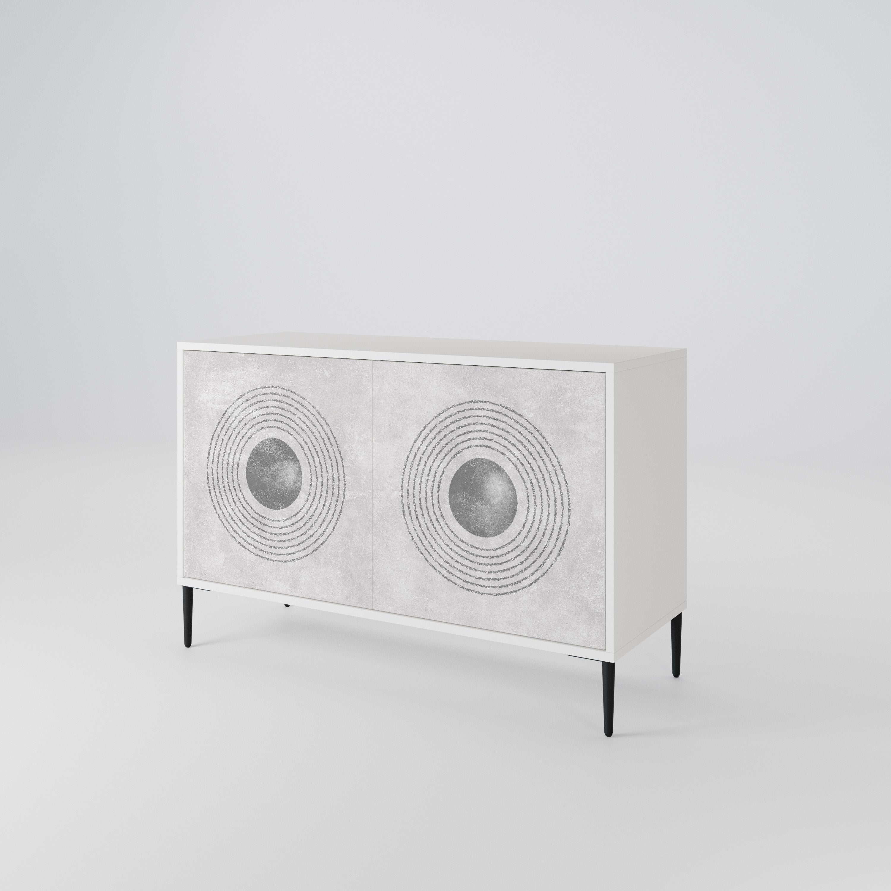 SOLID CIRCLES 2-türiges Sideboard