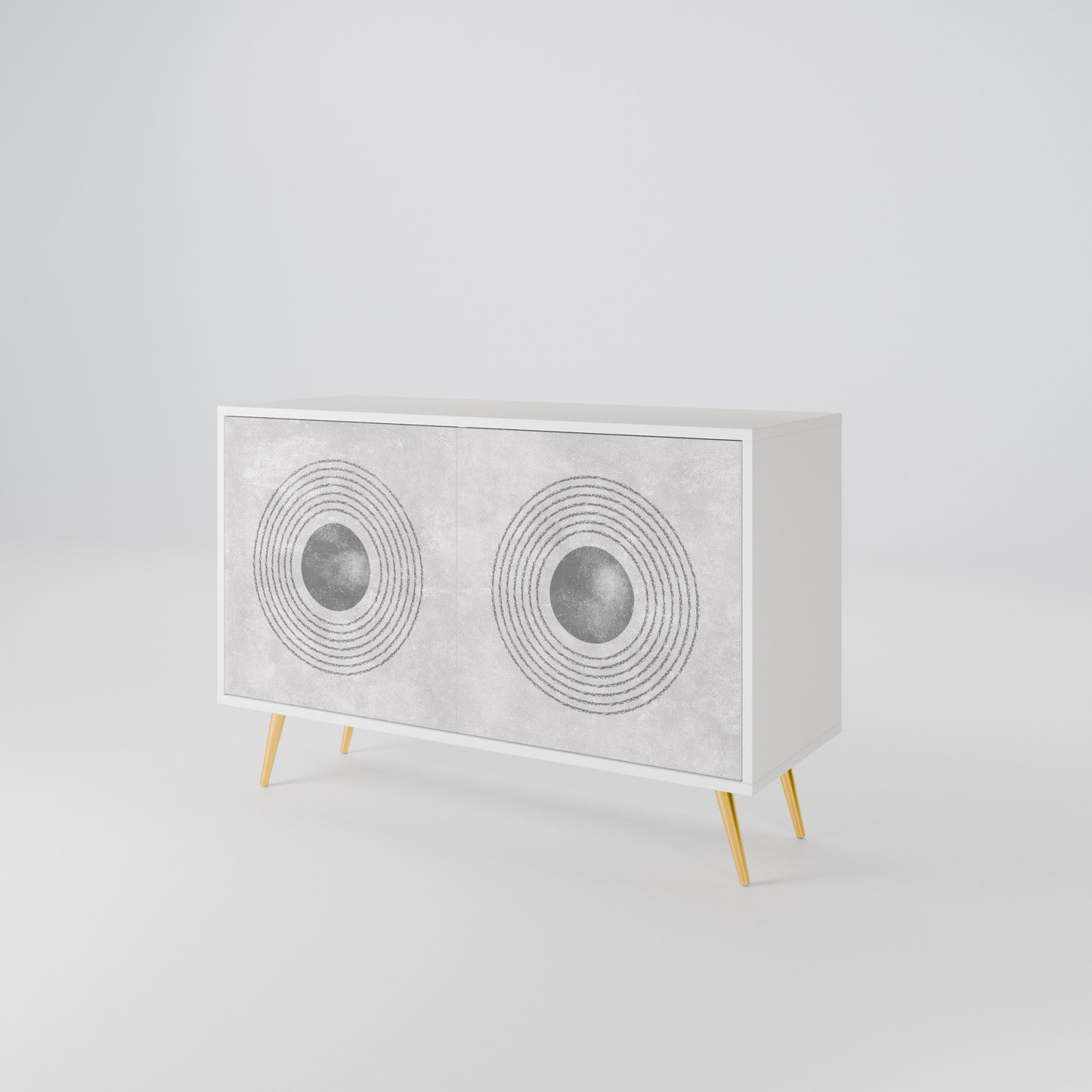 SOLID CIRCLES 2-türiges Sideboard