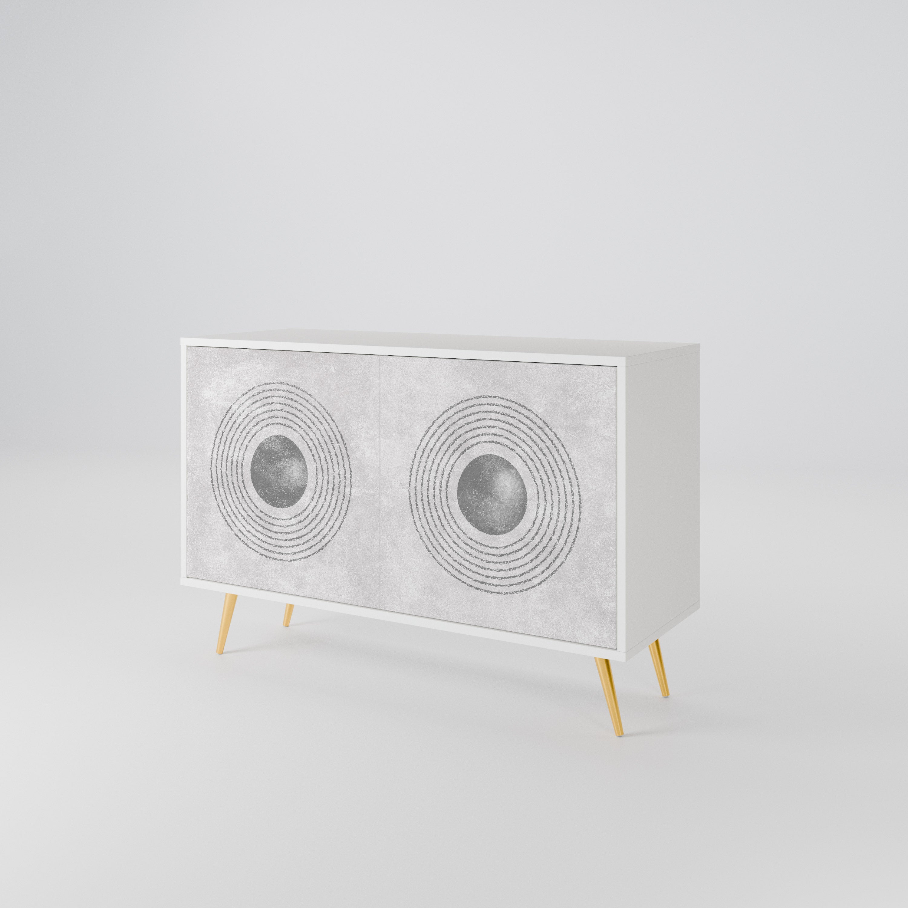 SOLID CIRCLES 2-türiges Sideboard