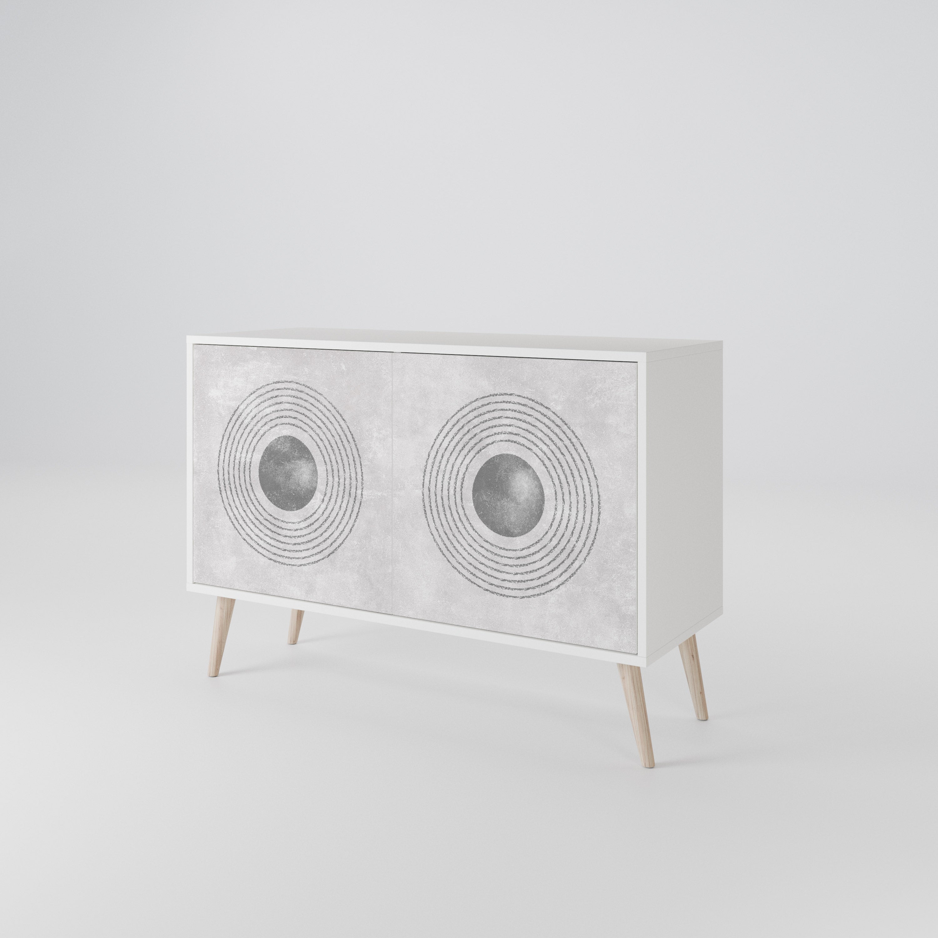 SOLID CIRCLES 2-türiges Sideboard