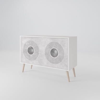 SOLID CIRCLES 2-türiges Sideboard