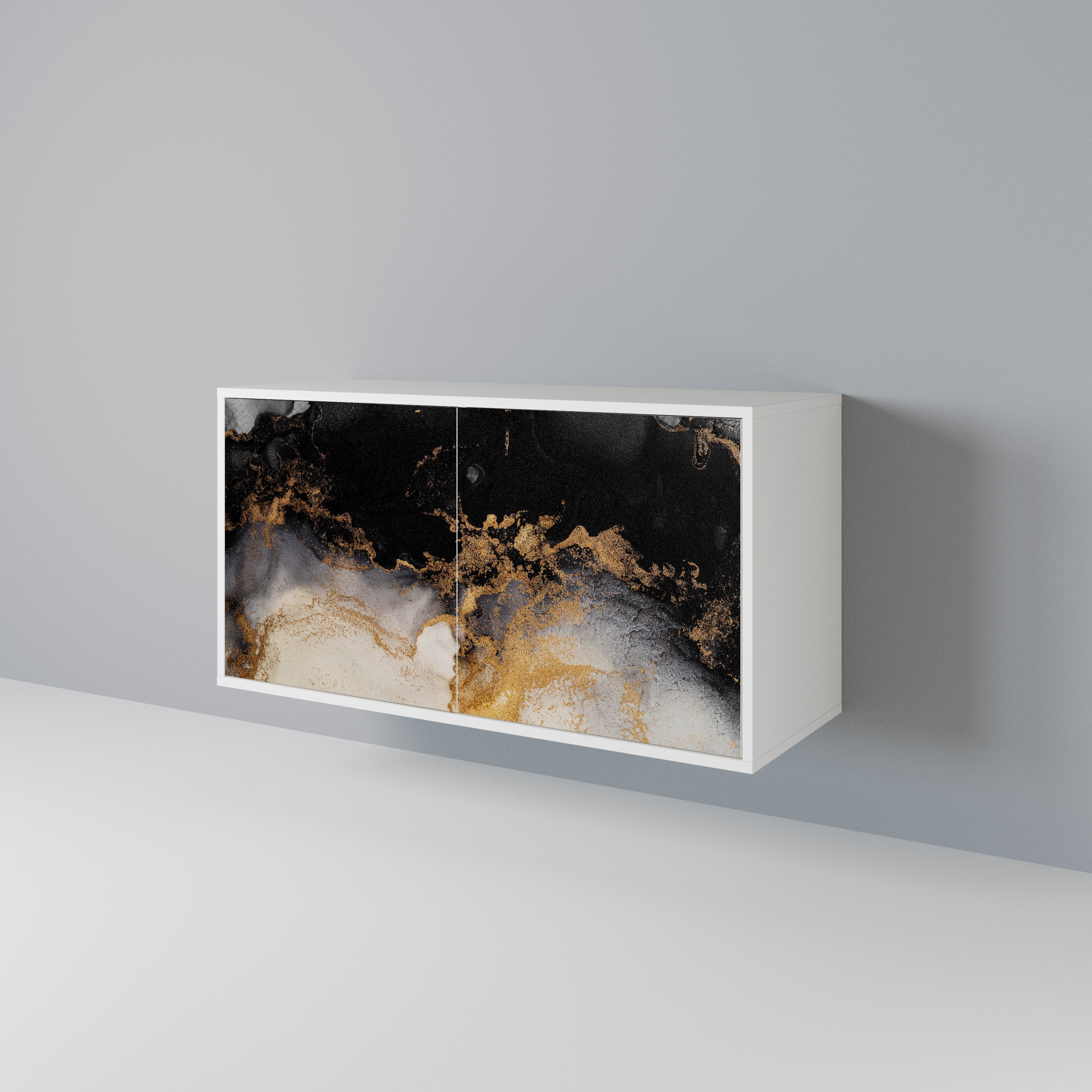 MARBLE OF TOMMORROW 2-türiges Sideboard
