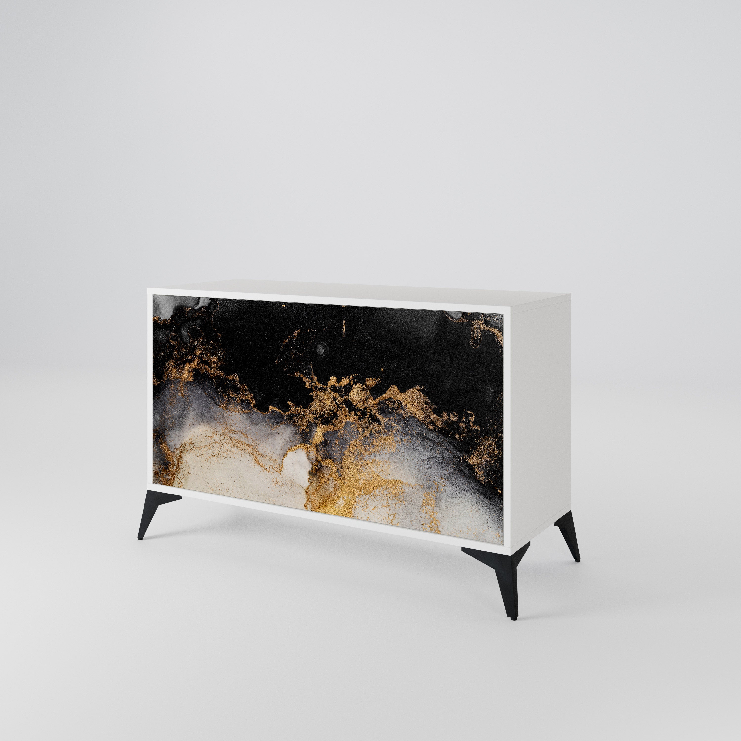 MARBLE OF TOMMORROW 2-türiges Sideboard