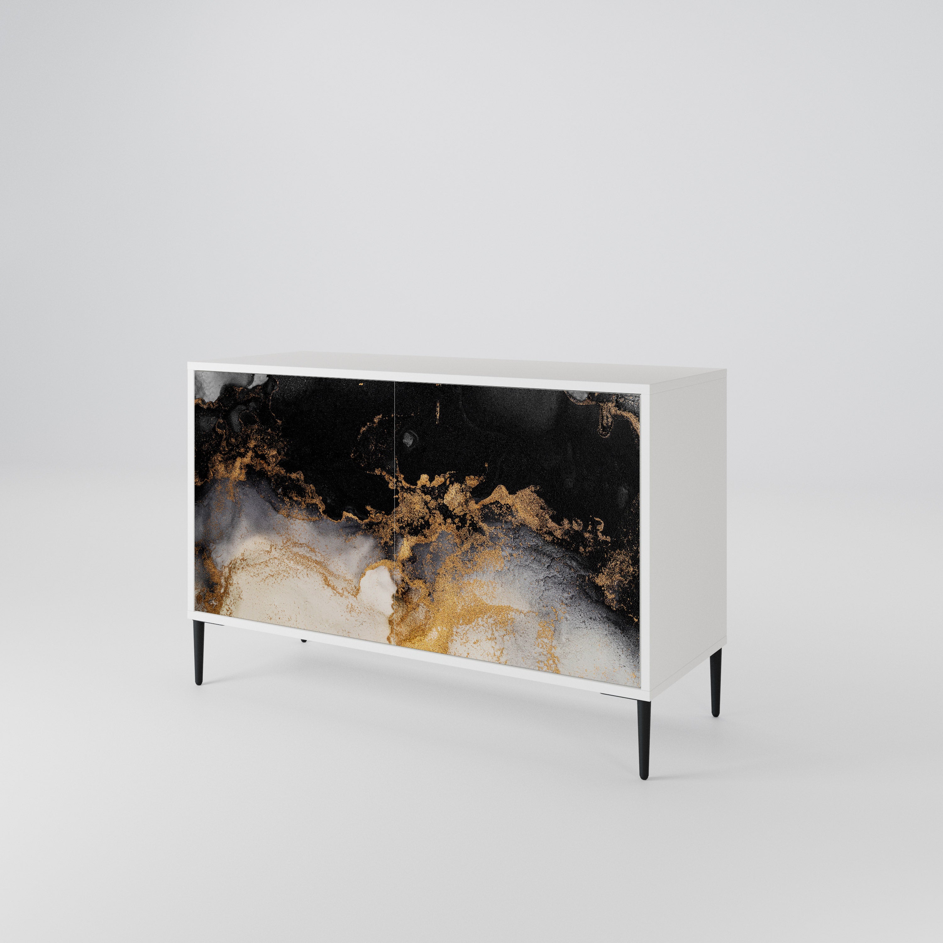 MARBLE OF TOMMORROW 2-türiges Sideboard