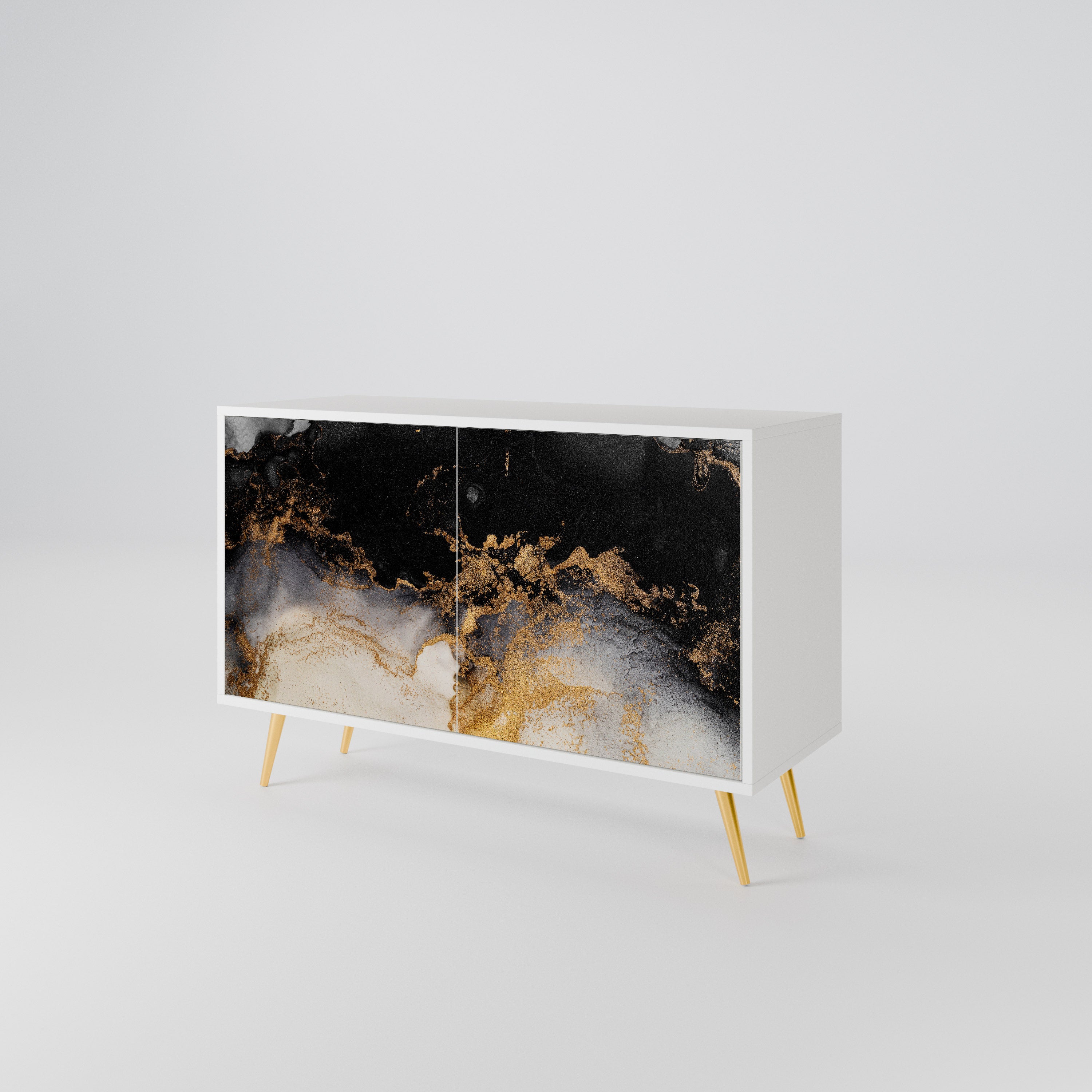 MARBLE OF TOMMORROW 2-türiges Sideboard