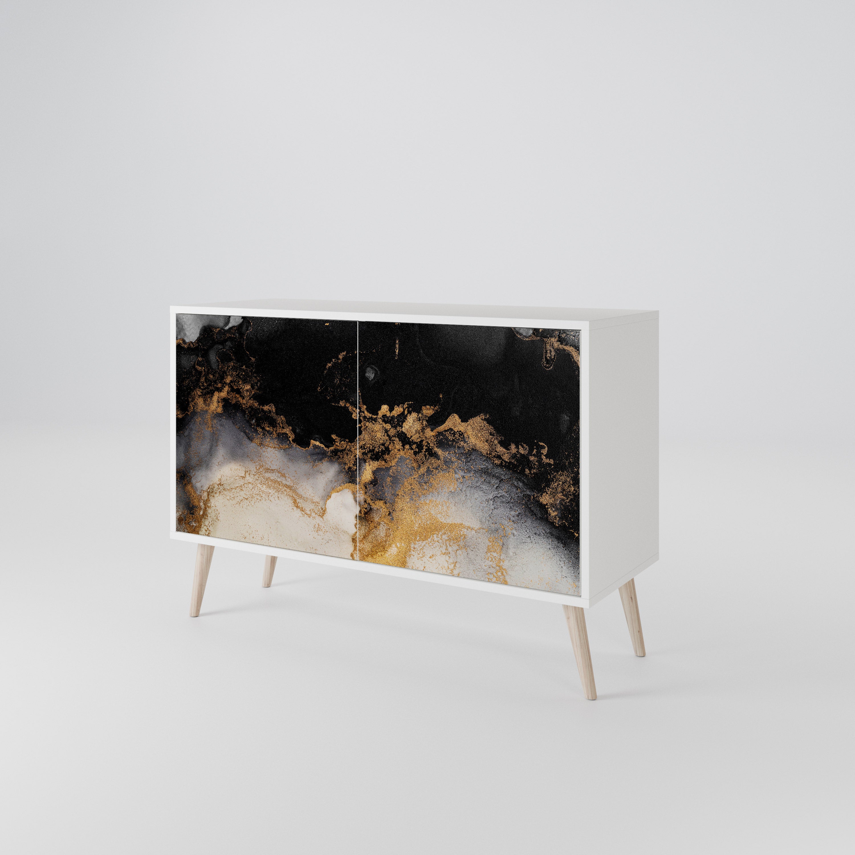 MARBLE OF TOMMORROW 2-türiges Sideboard