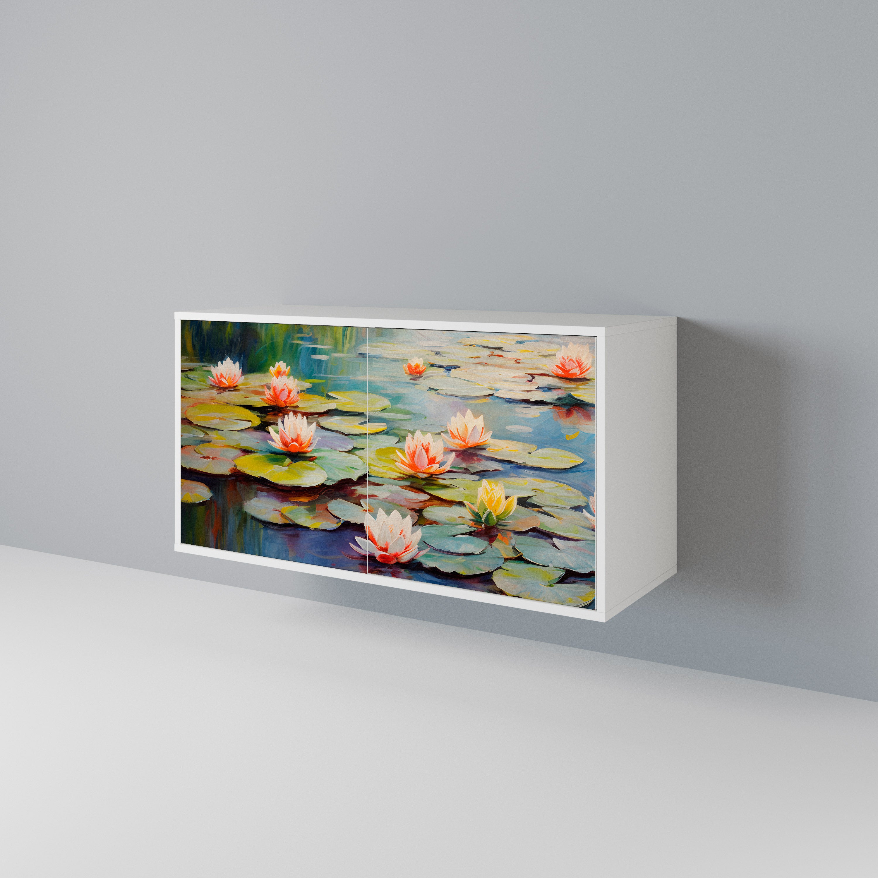 BLOOMING WATERS 2-türiges Sideboard