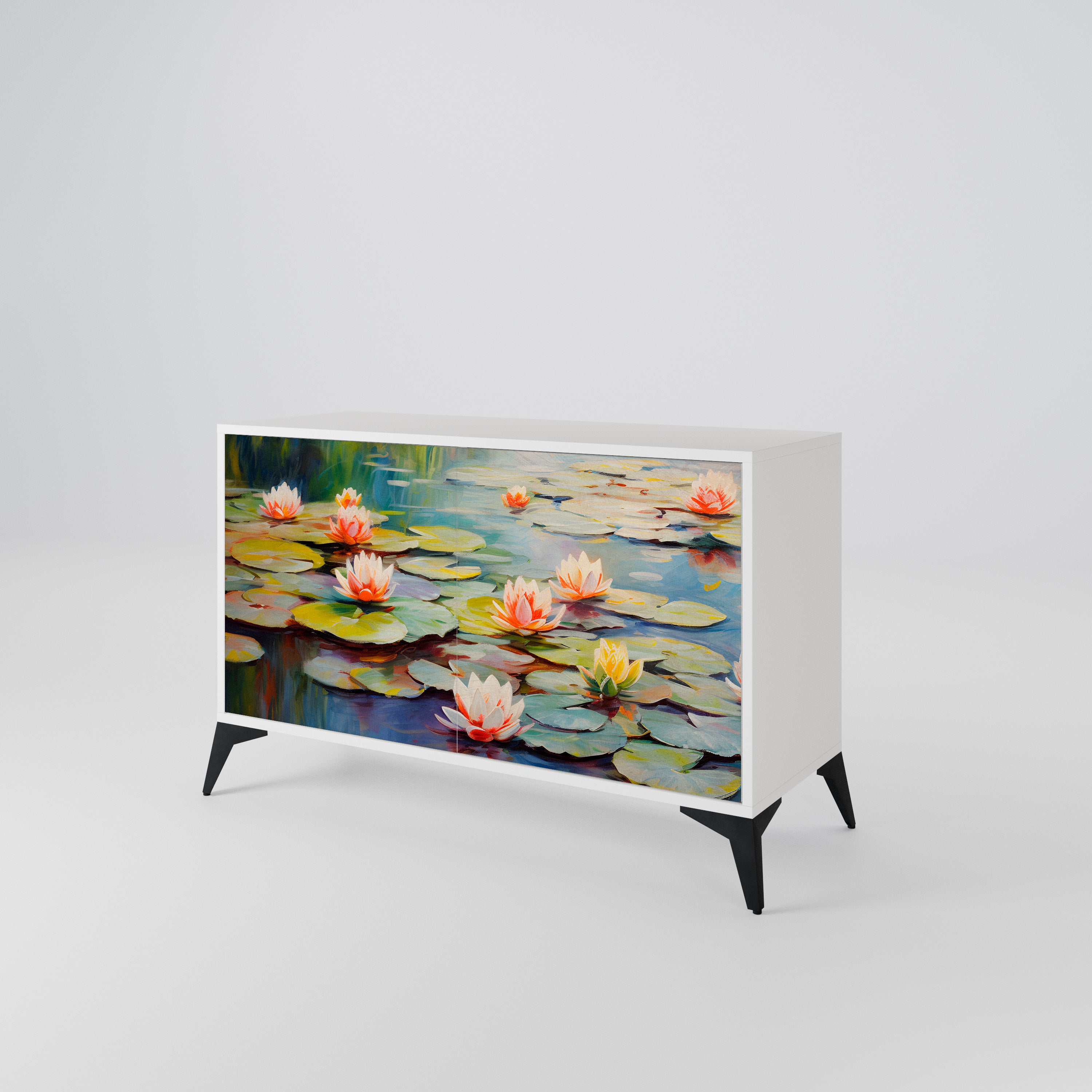 BLOOMING WATERS 2-türiges Sideboard