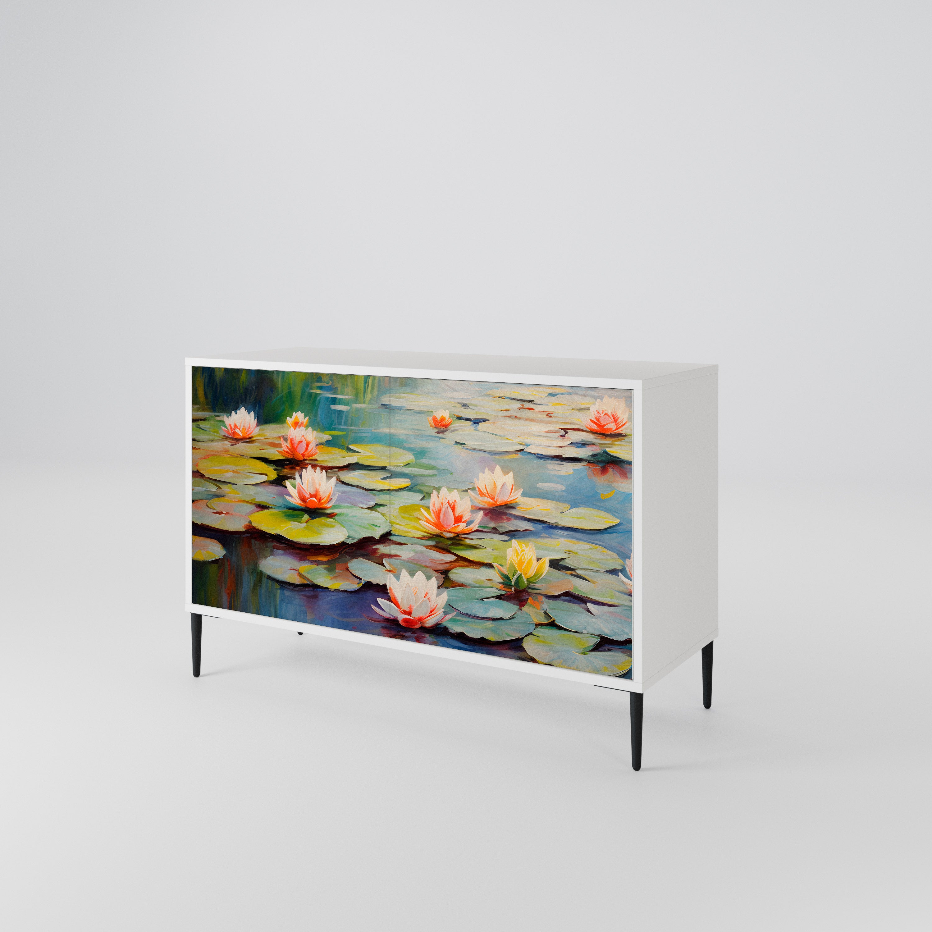 BLOOMING WATERS 2-türiges Sideboard