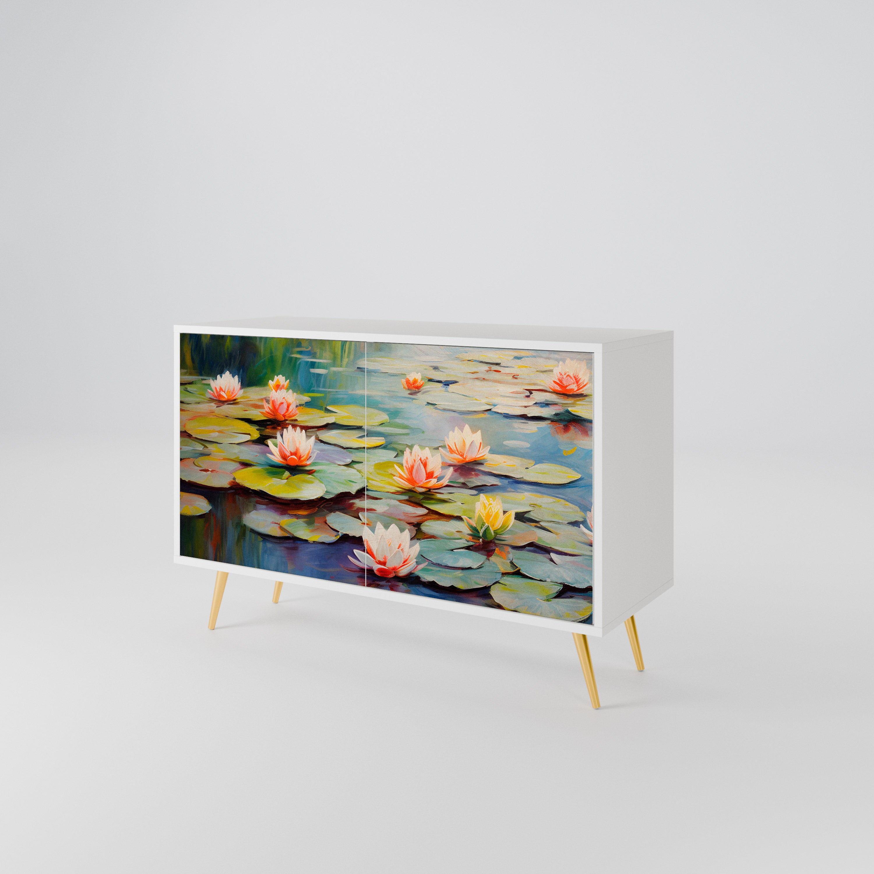 BLOOMING WATERS 2-türiges Sideboard