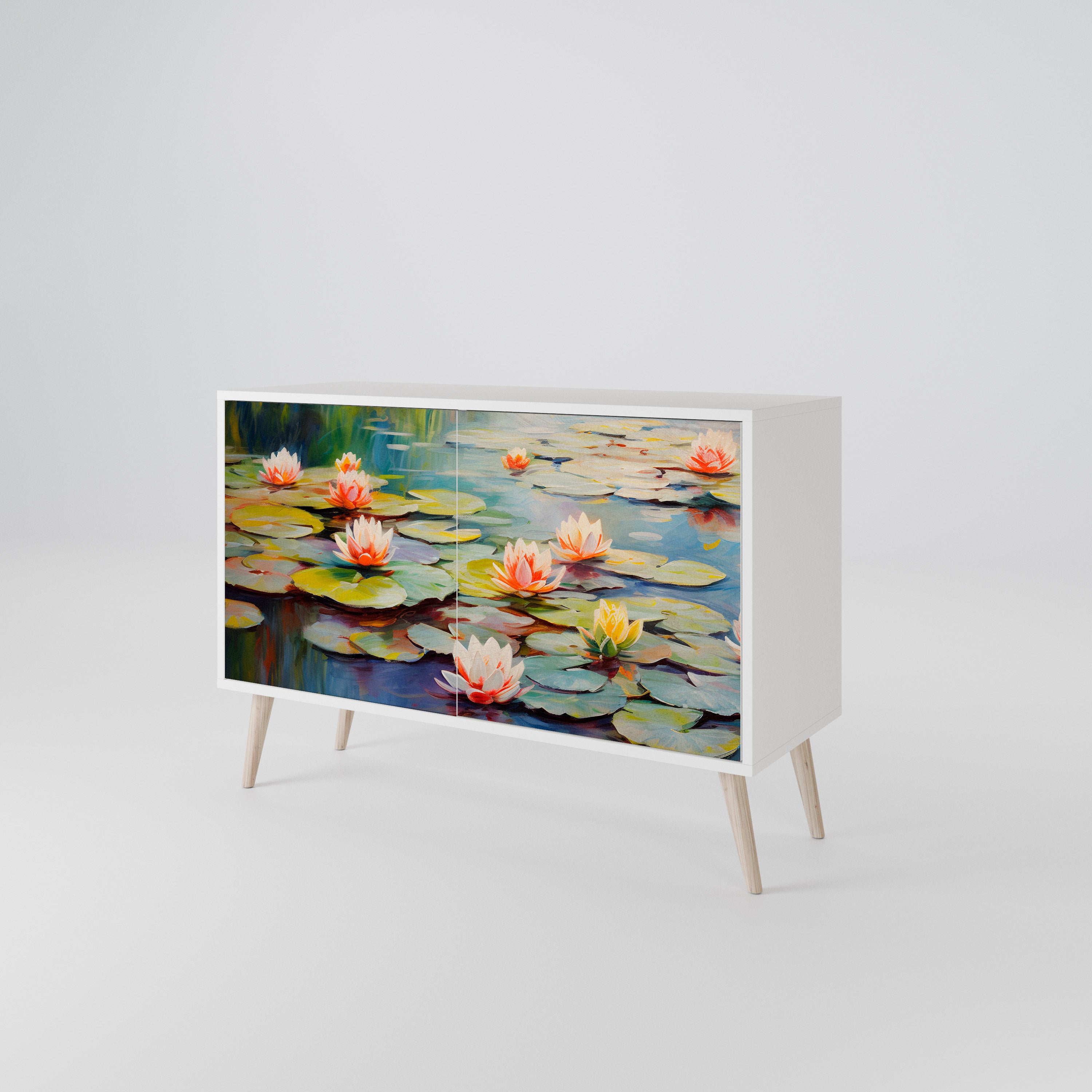 BLOOMING WATERS 2-türiges Sideboard